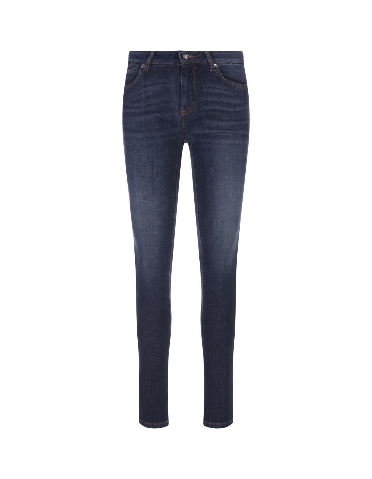 SPORTMAX DARK BLUE USSURI JEANS