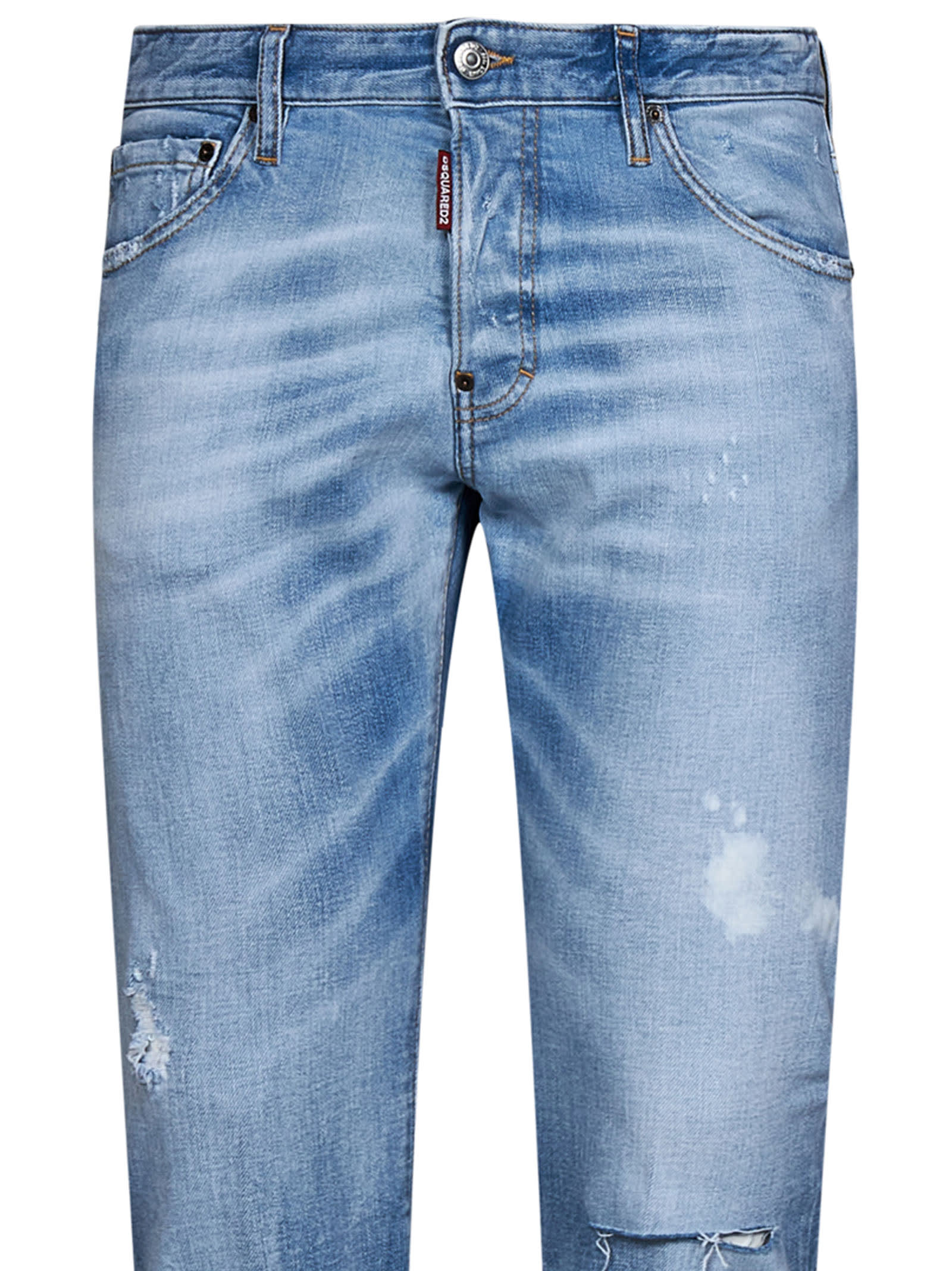 Shop Dsquared2 Cool Guy Jeans In Blue