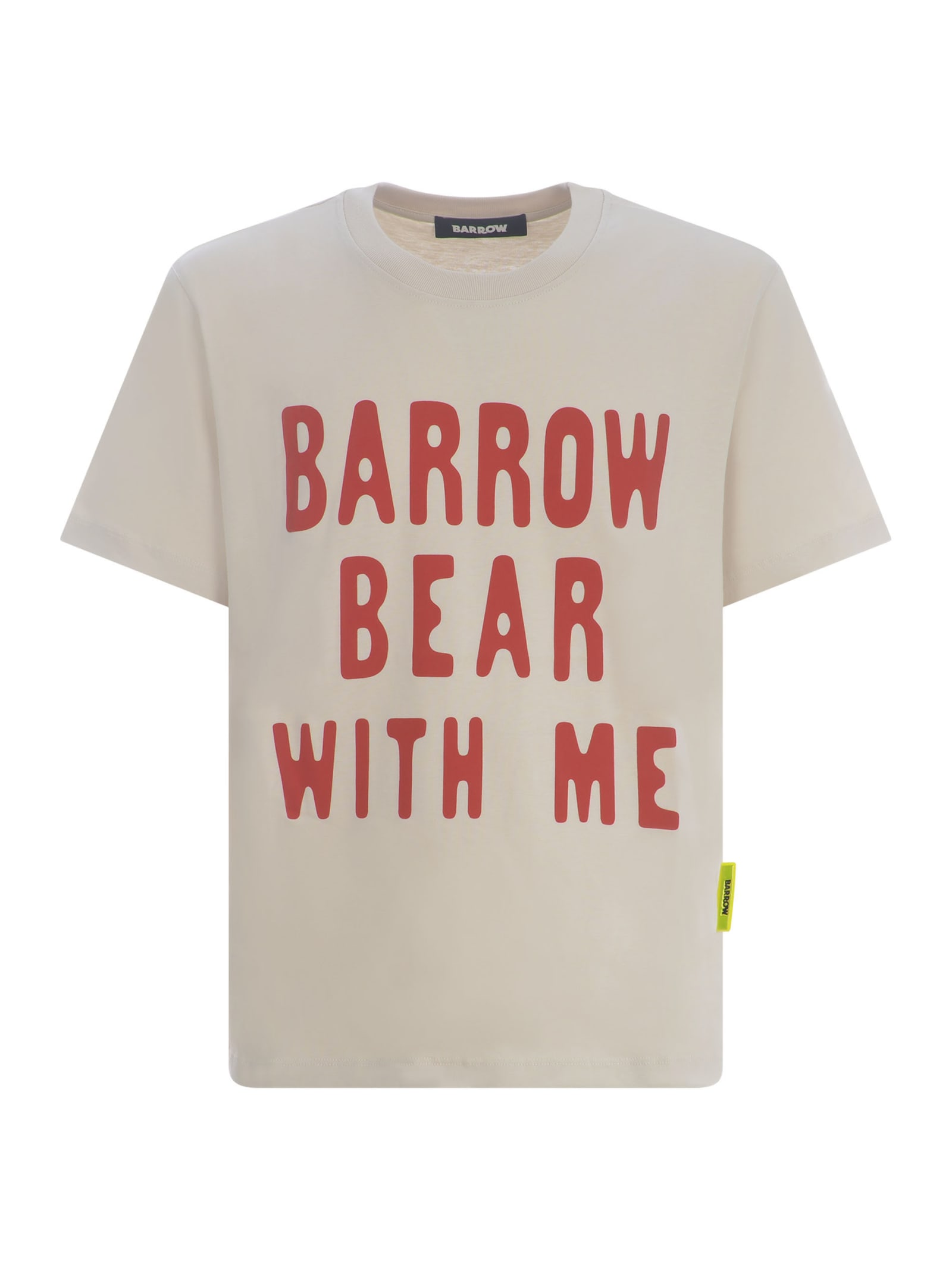 Barrow T-shirt  In Cotton In Tortora