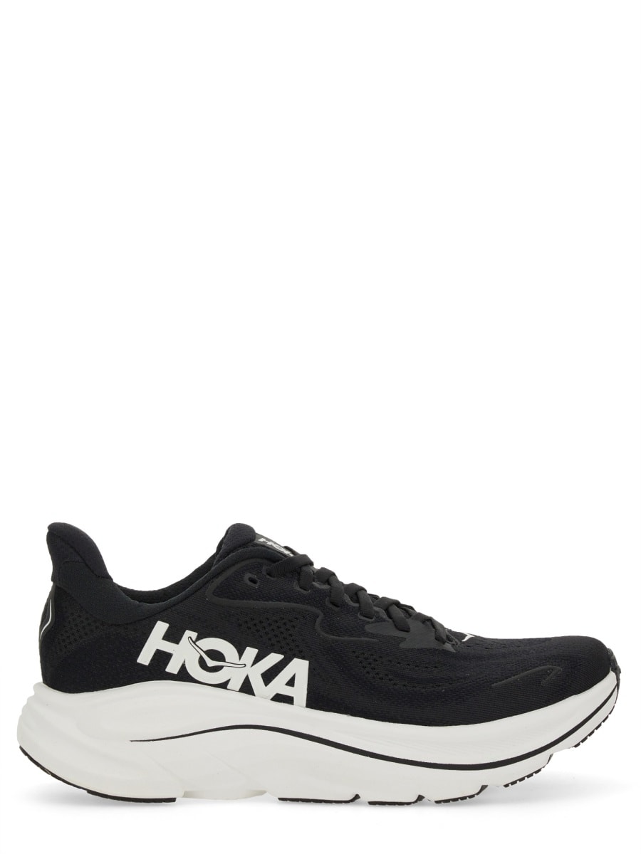 Hoka One One Textile Black Sneakers