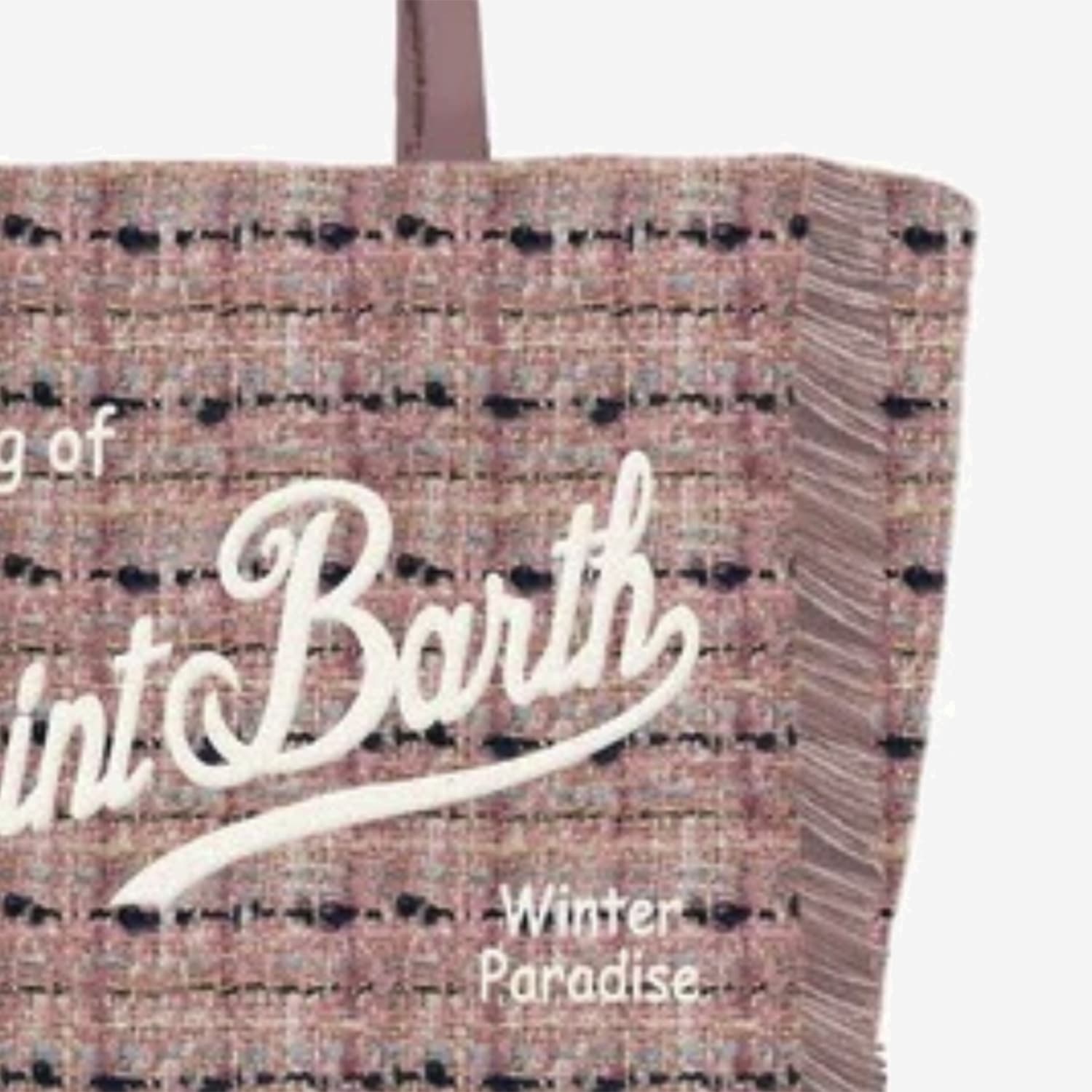 Mc2 Saint Barth Nylon Collette Bag In Animal Print