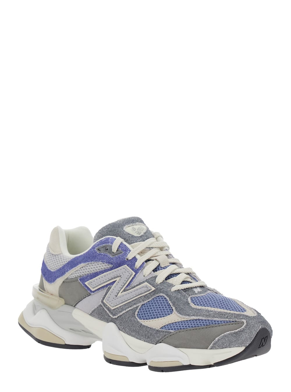 New Balance Multicolor Low Top Sneaker With Logo Detail On The Side In Suede And Tech Fabric Unisex