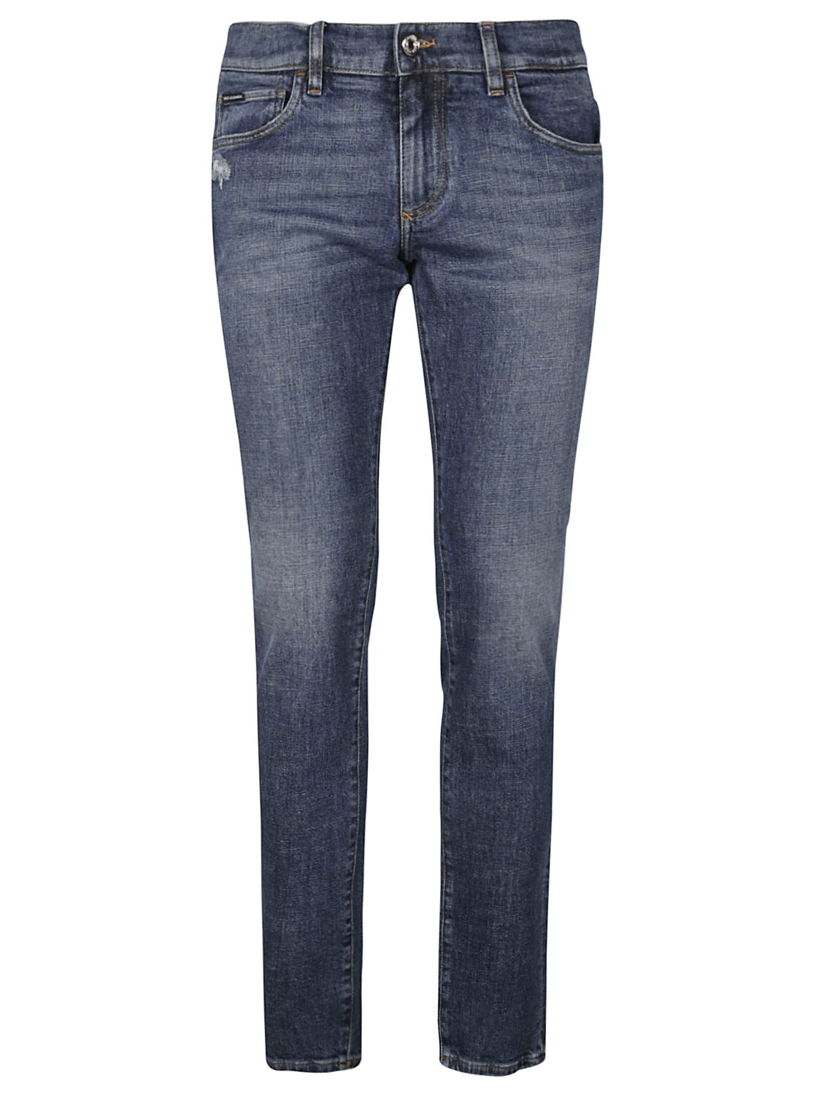 Dolce & Gabbana Regular Fit Denim Jeans