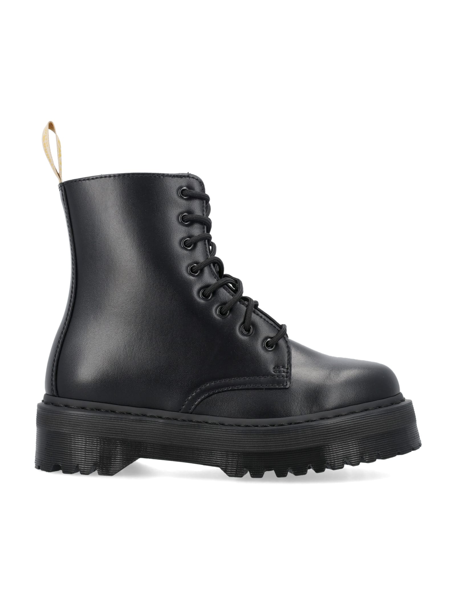 Dr. Martens Black Vegan Jadon 2 Mono Platform Boots In Black