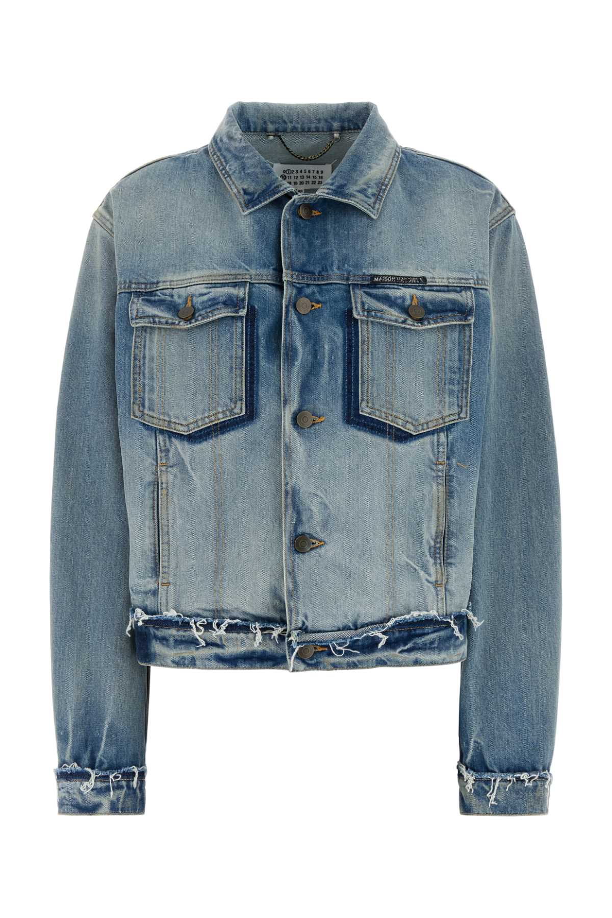 Maison Margiela Denim Jacket In Blue