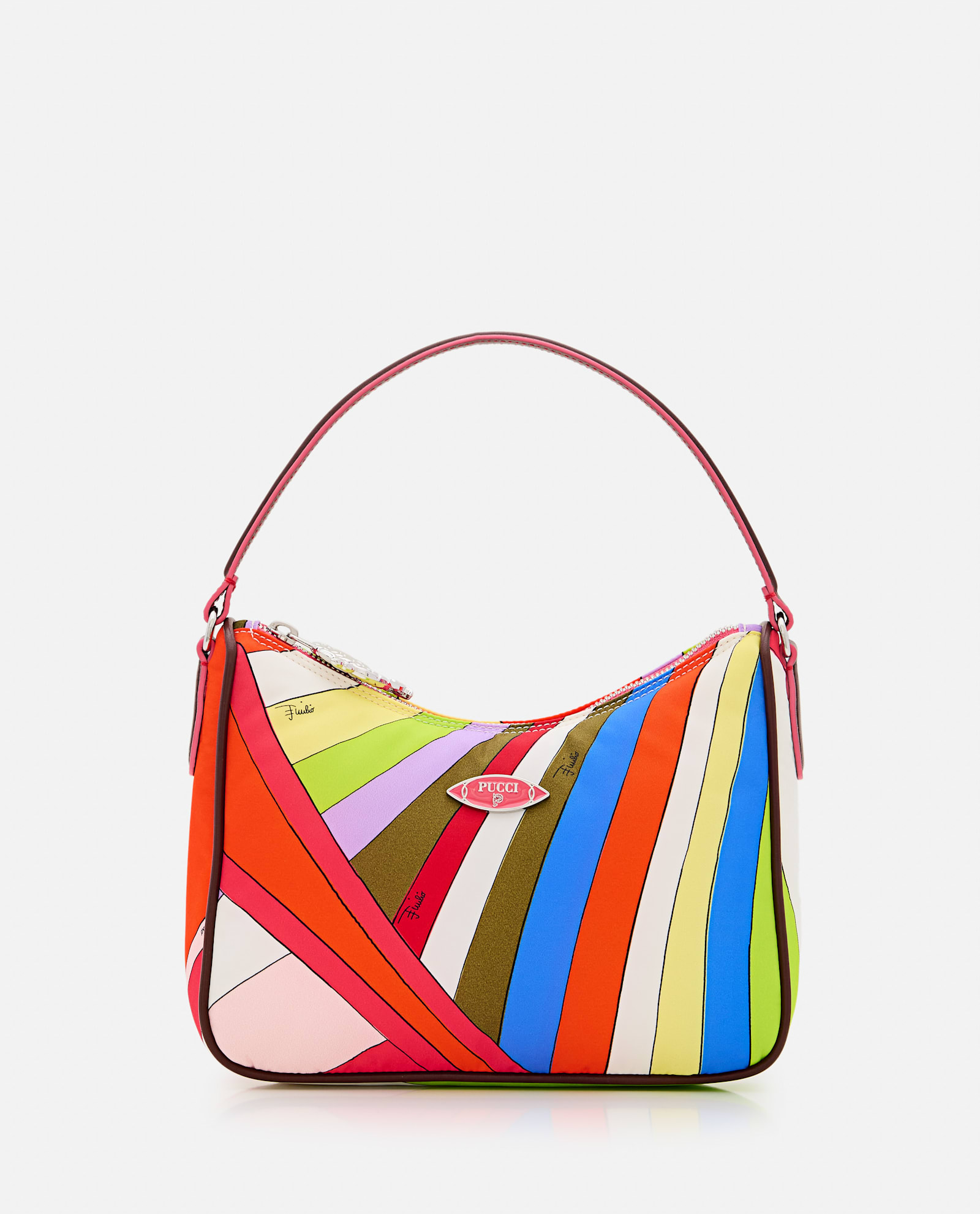 PUCCI NYLON SHOULDER BAG 