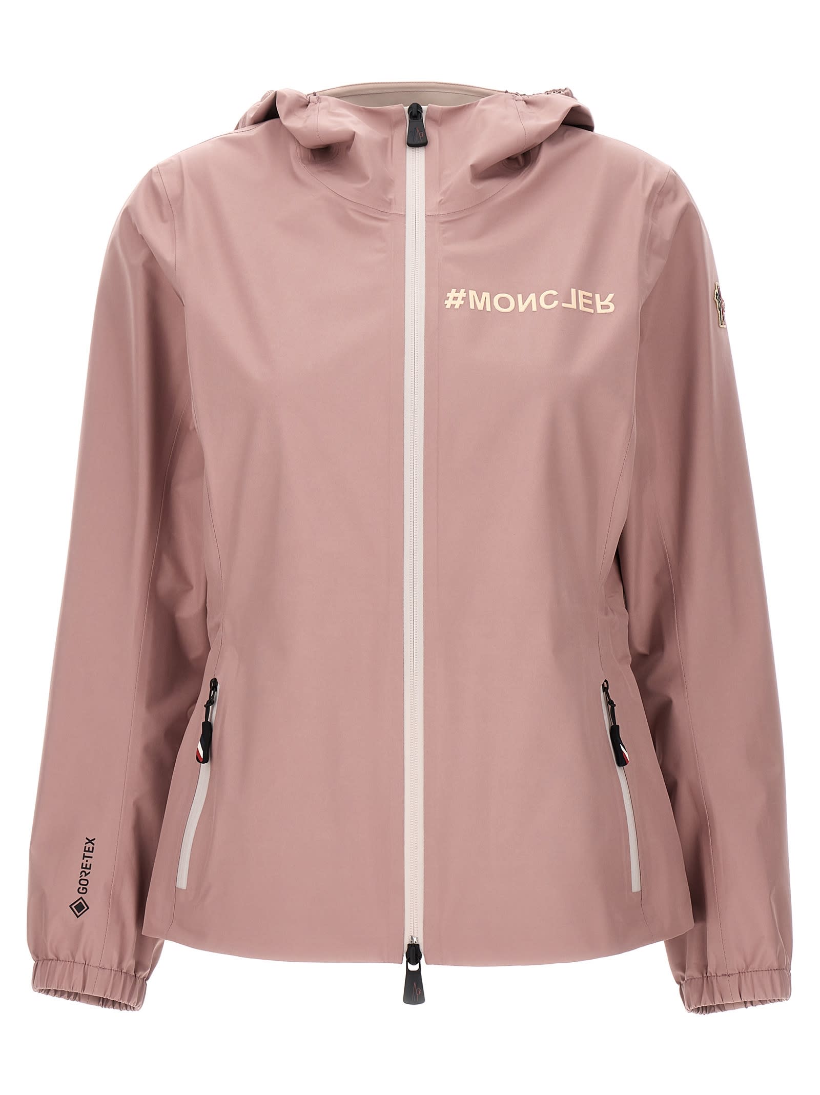 Shop Moncler Valles Jacket In Pink