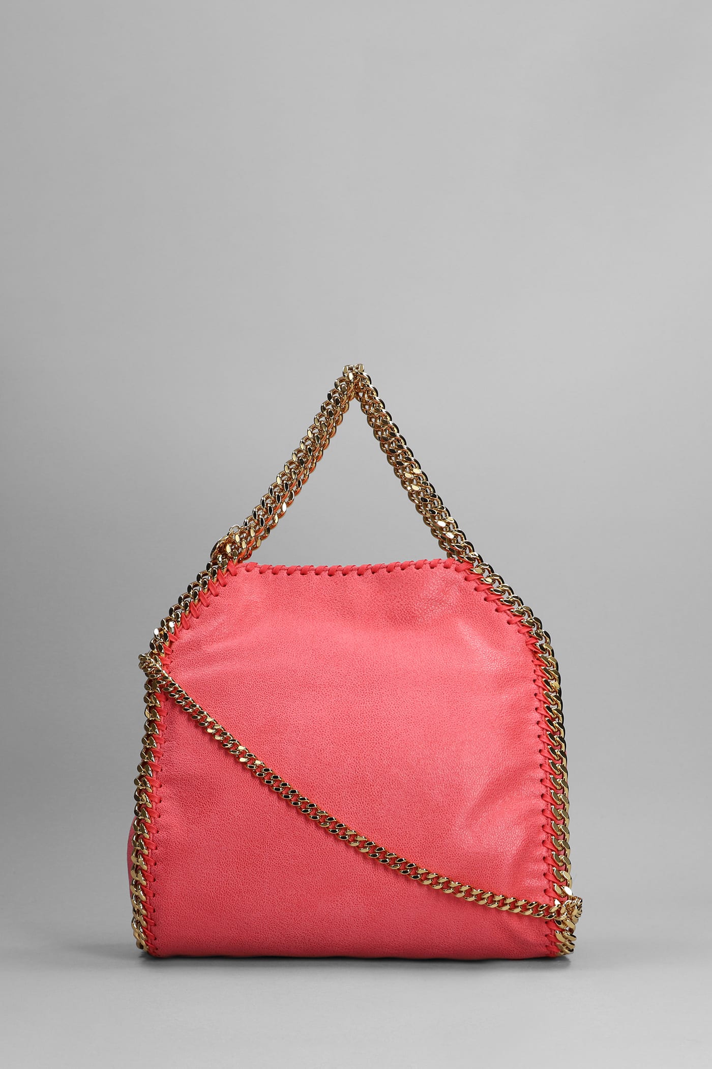 Shop Stella Mccartney Shoulder Bag In Rose-pink Polyester