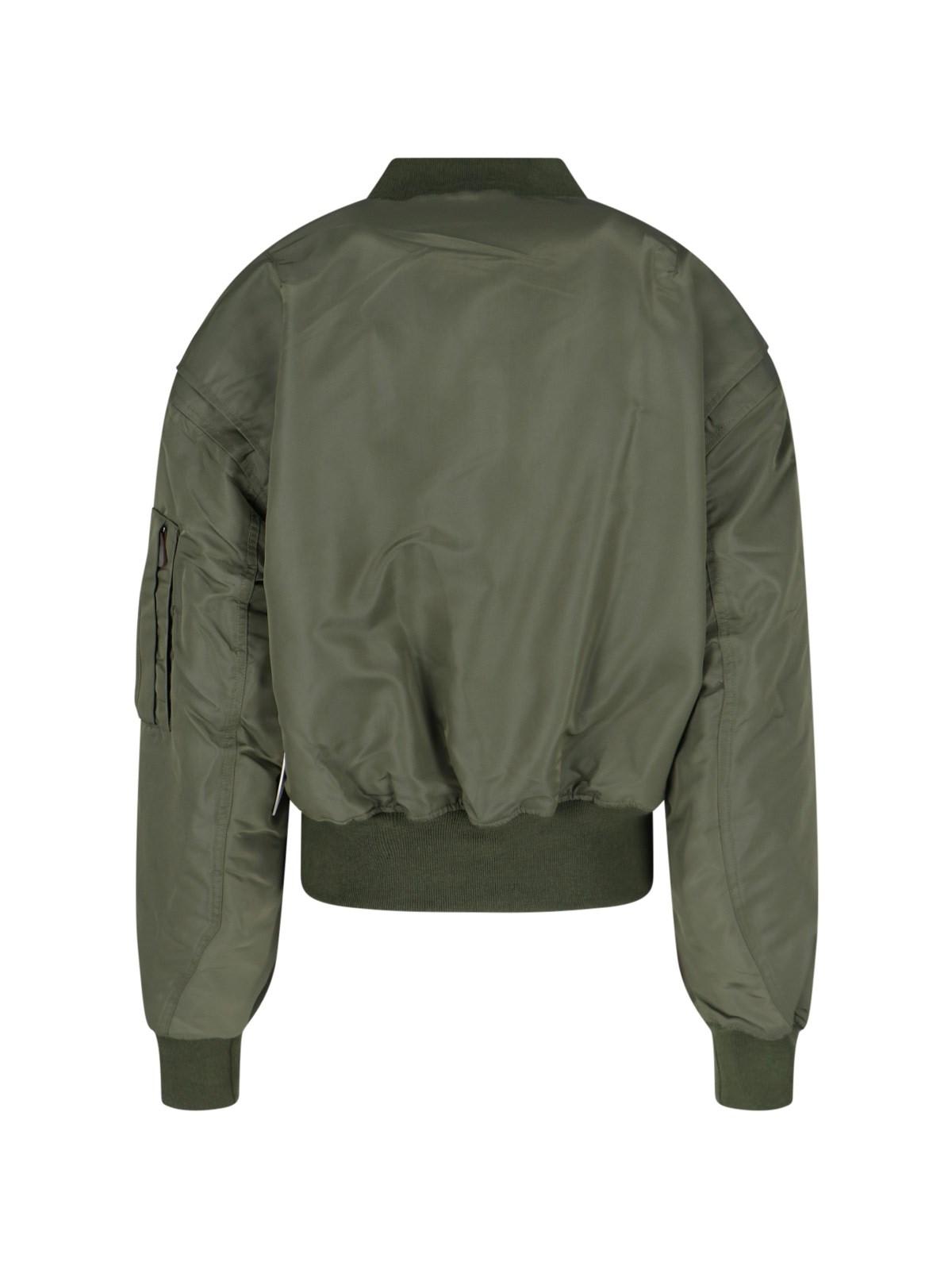 ENTIRE STUDIOS BROAD ZIP BOMBER JACKET