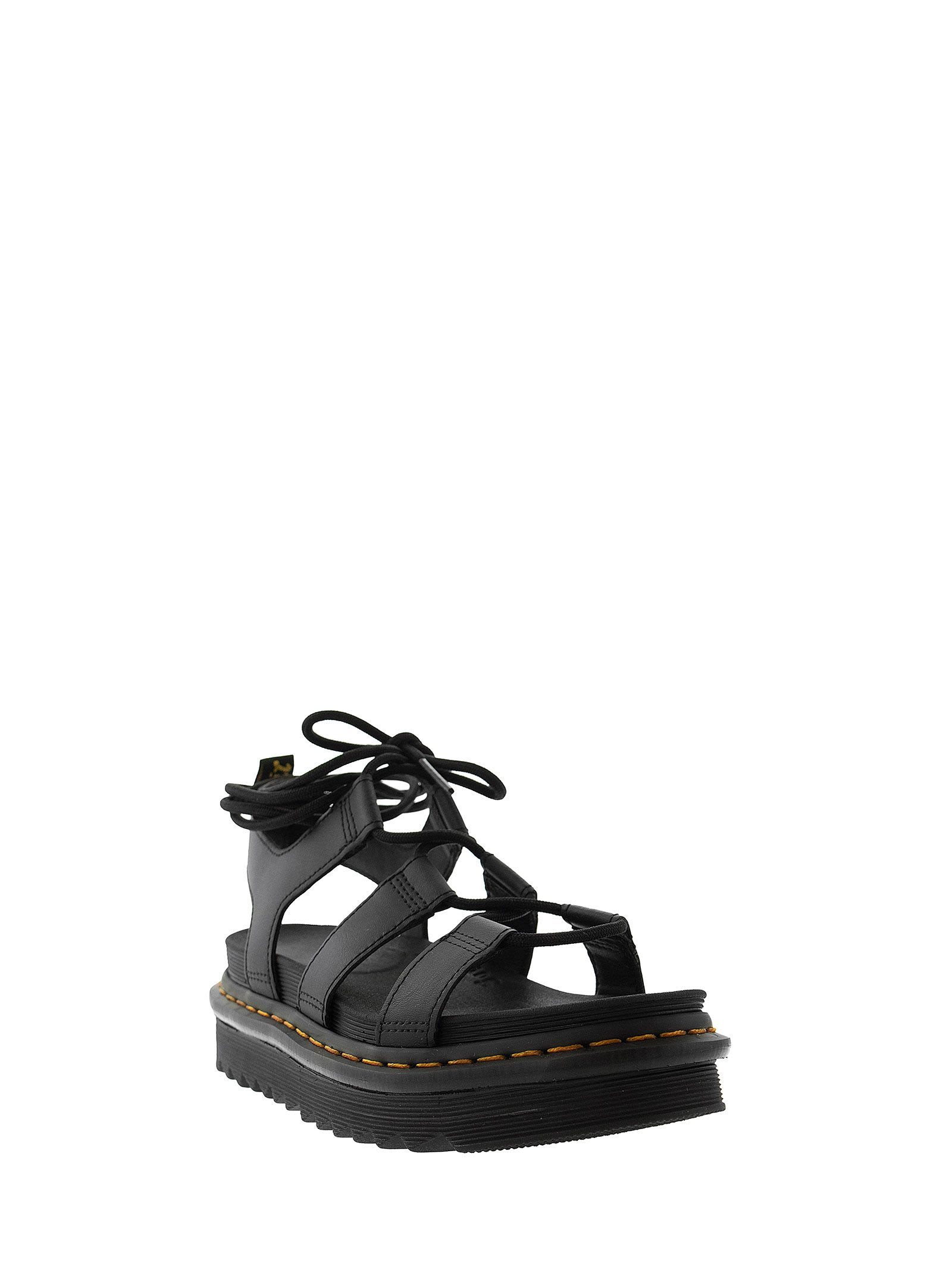 Shop Dr. Martens' Nartilla Hydro - Ankle Strap Sandal In Black