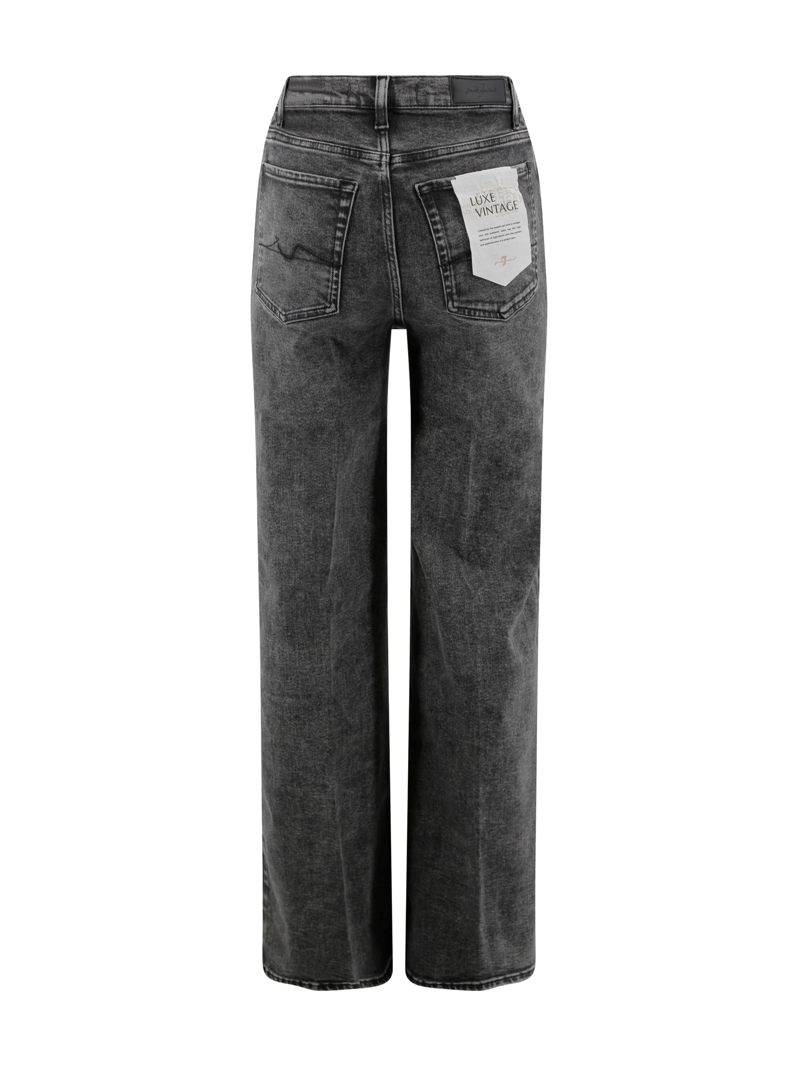 7 FOR ALL MANKIND VERY HIGH-WAISTED DENIM