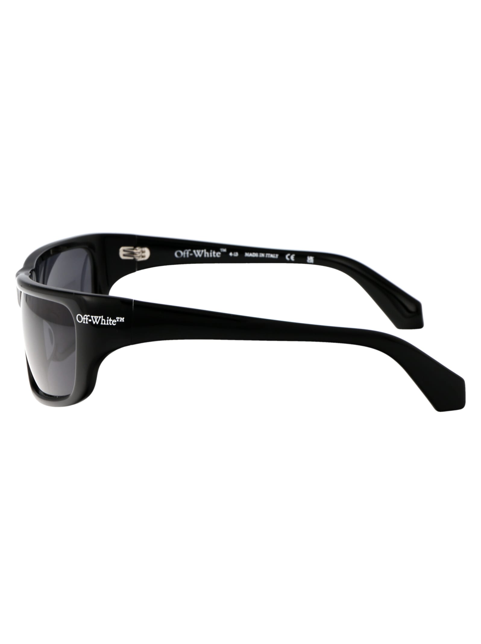 Shop Off-white Bologna Sunglasses In 1007 Black