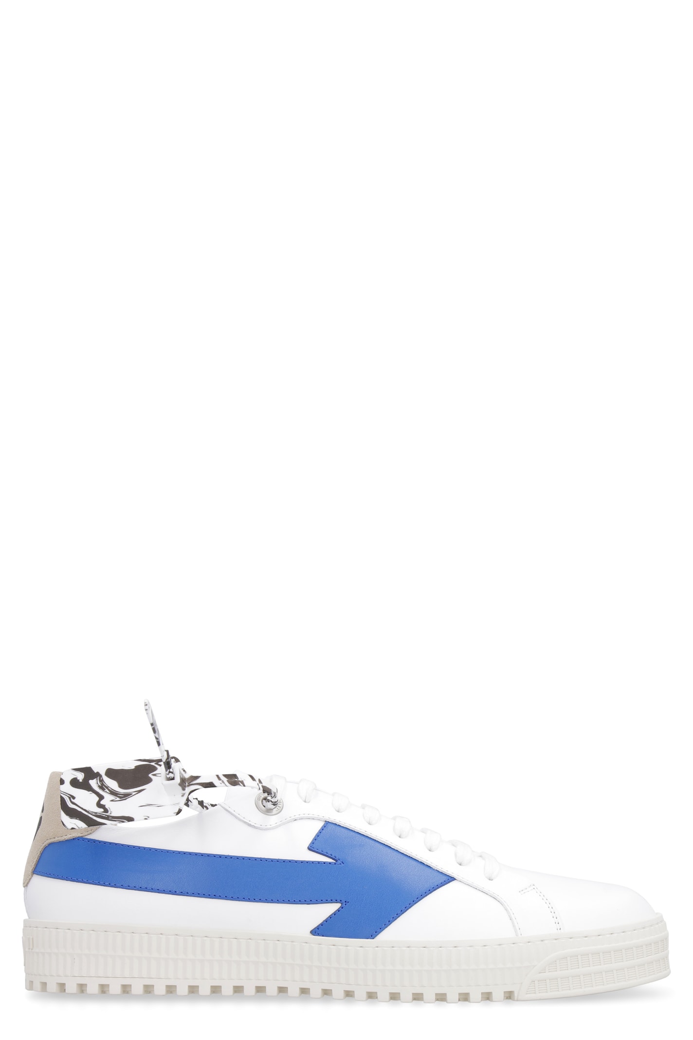 OFF-WHITE ARROW LEATHER SNEAKERS,11767369