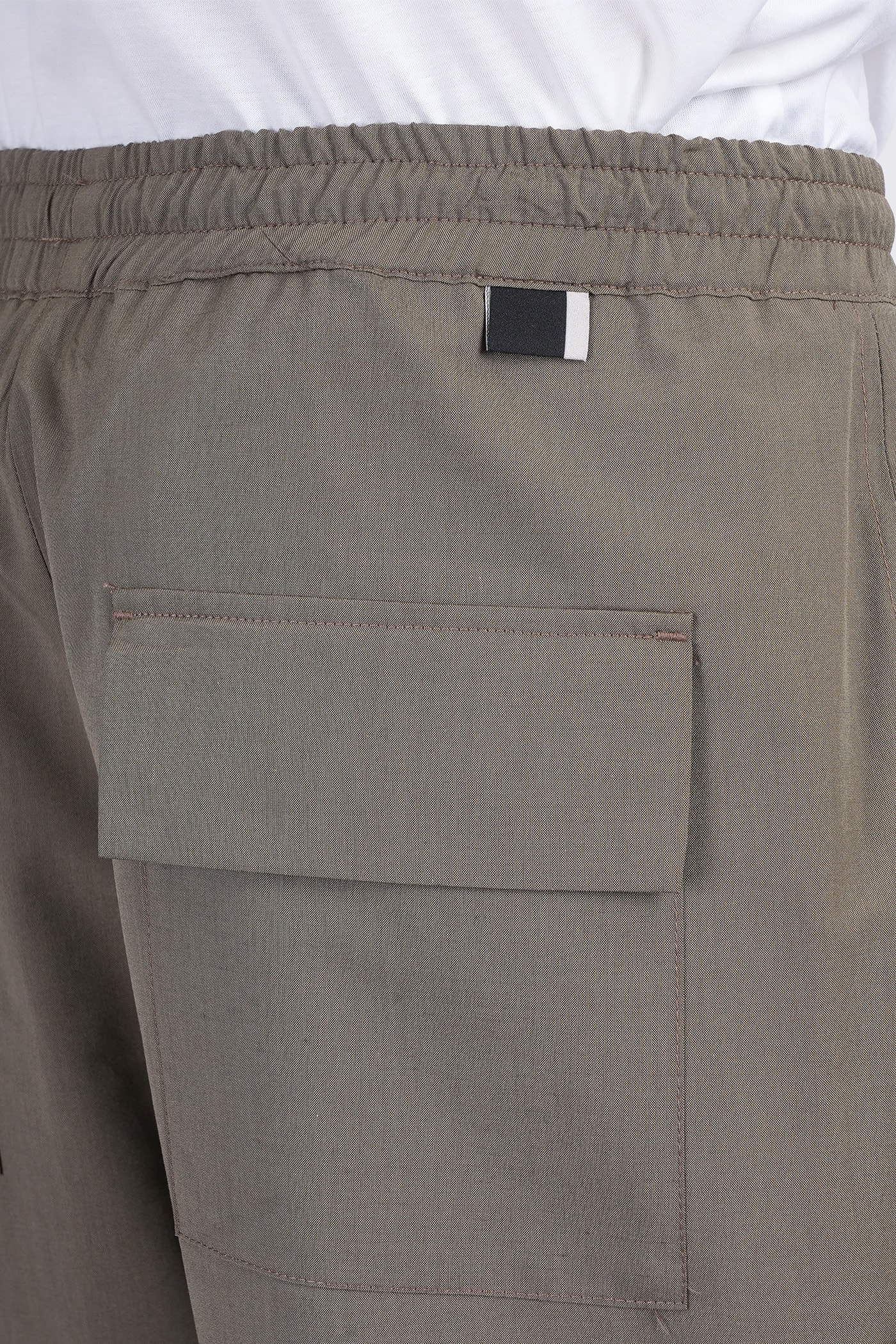 Low Brand George Pants In Green Wool In Green