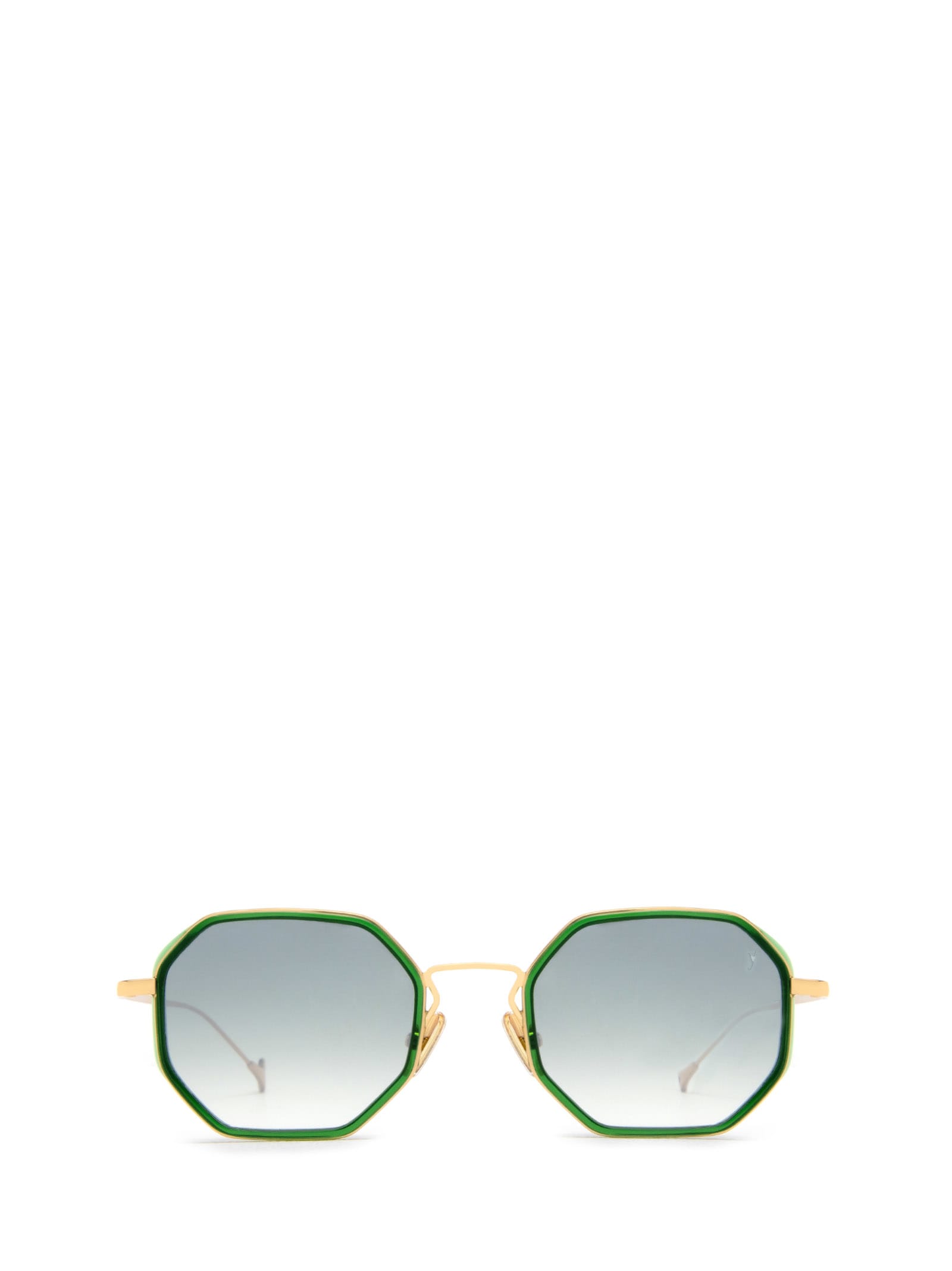 Eyepetizer Tommaso 2 Transparent Green Sunglasses