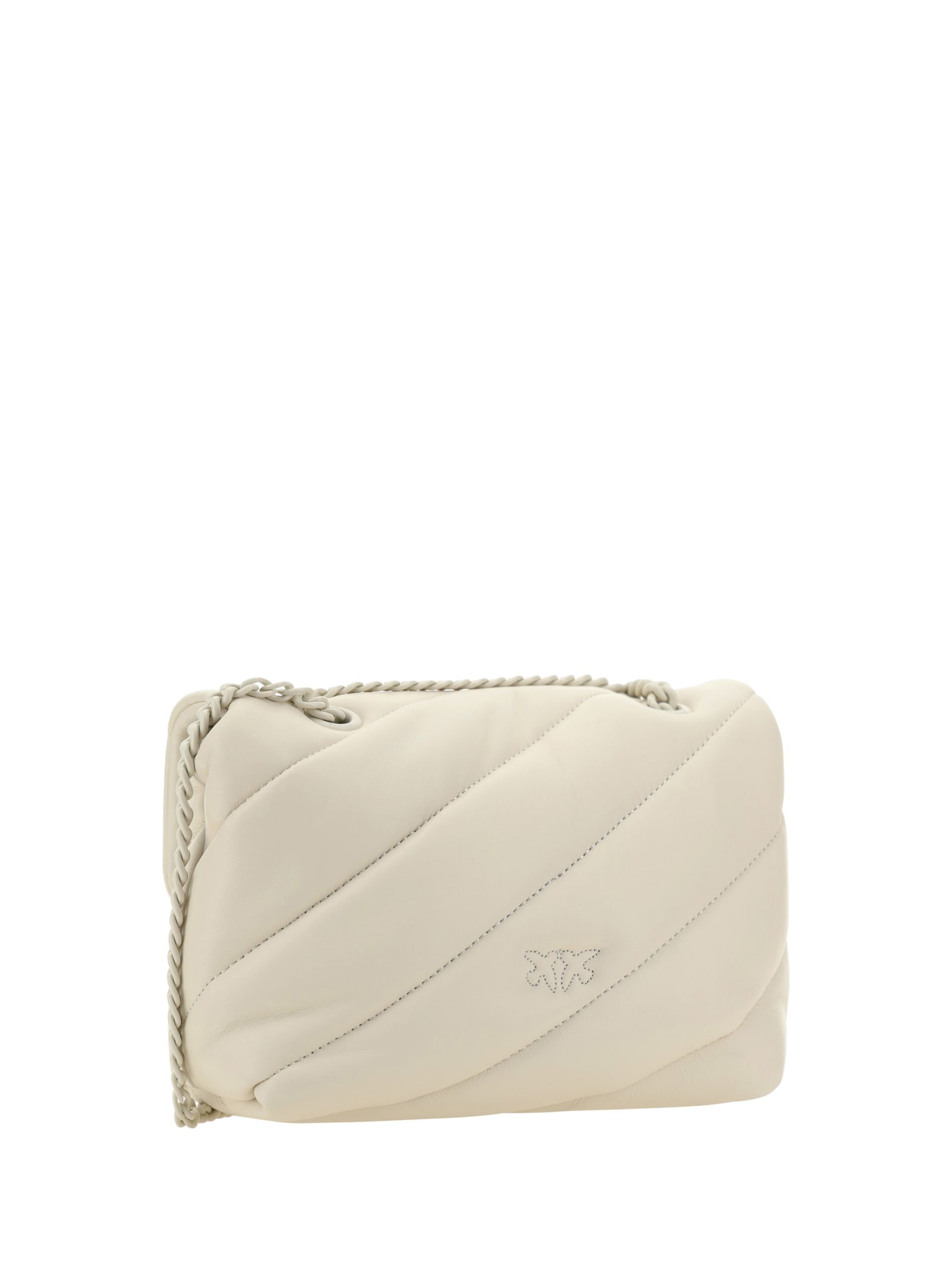 Pinko Love Puff Mini Bag In B White