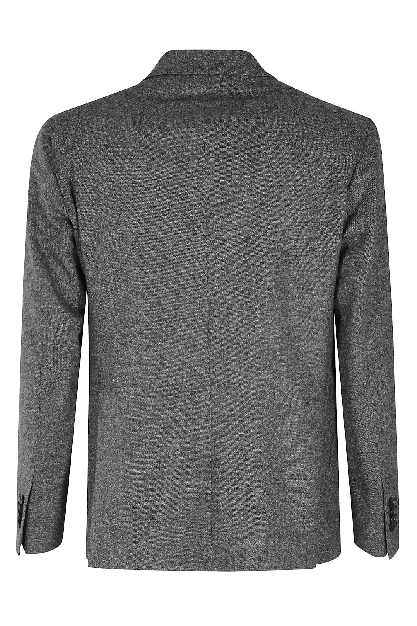 Tagliatore Notched Lapel Suit In Gray