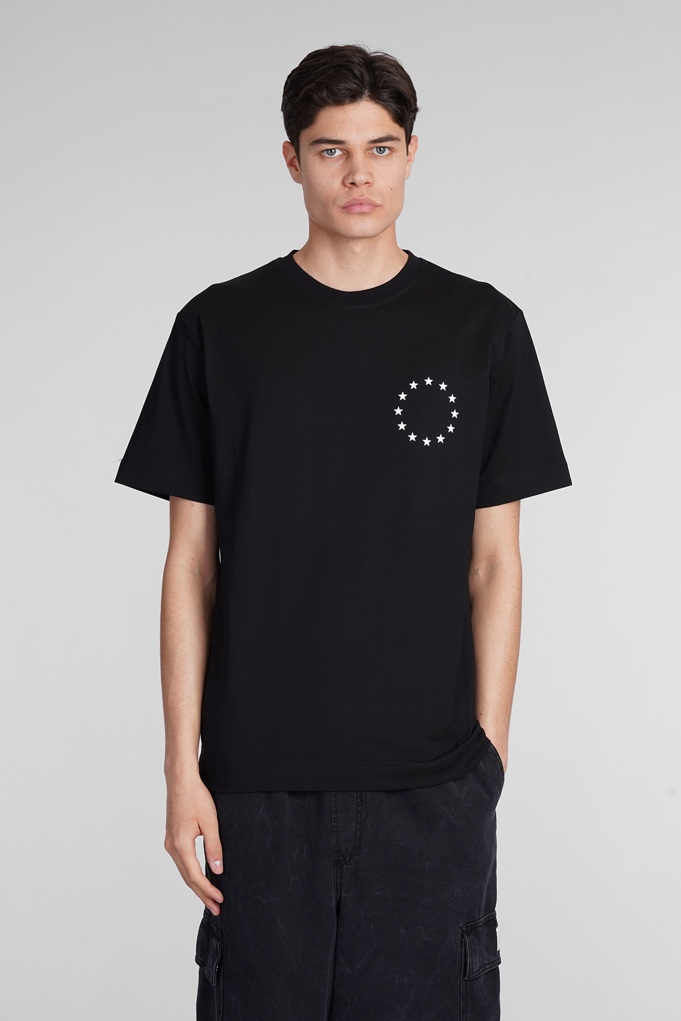 Shop Etudes Studio T-shirt In Black Cotton