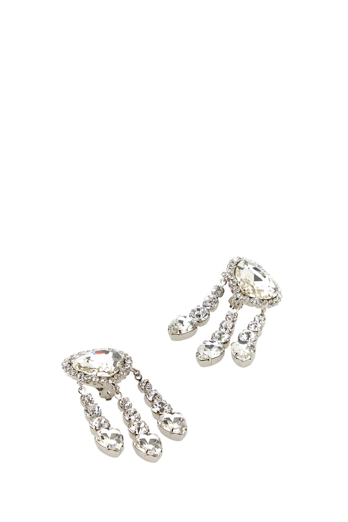 Alessandra Rich Orecchini Faba2985 002 In Cry-silver