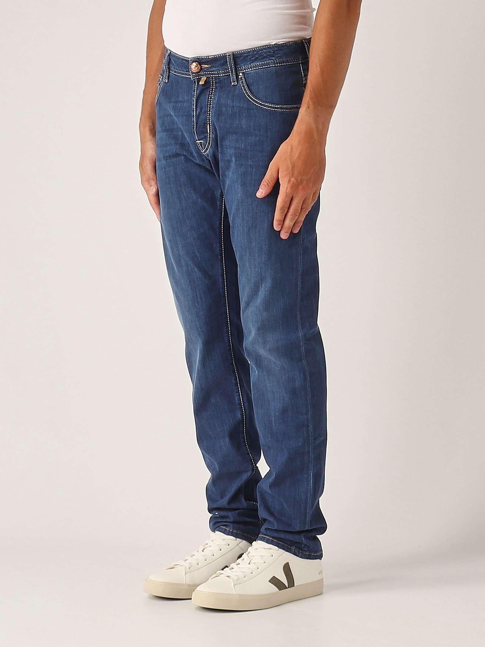 Jacob Cohen Nick (s)slim 5 Tasche Jeans In Blue