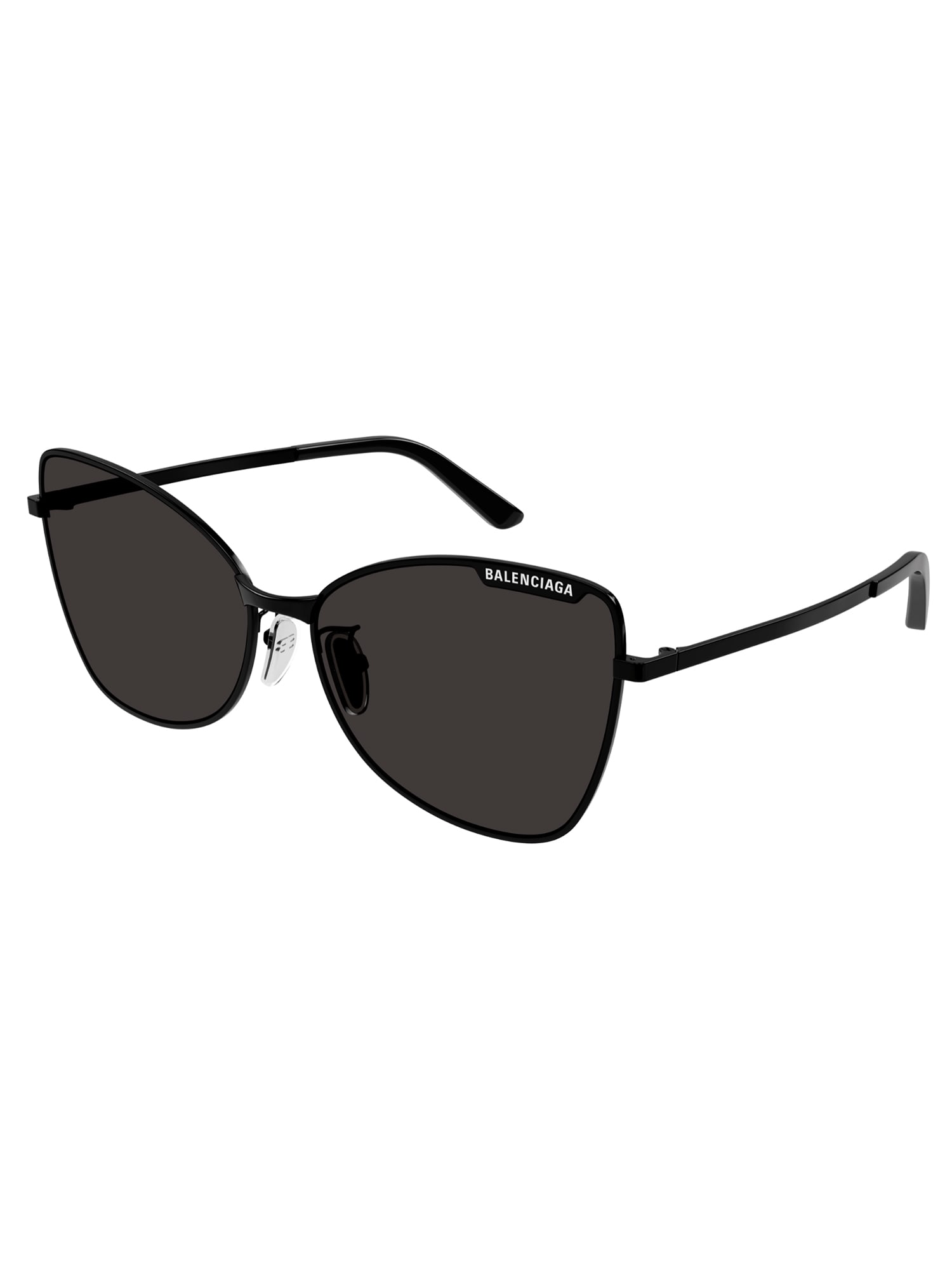 Shop Balenciaga Bb0278s Sunglasses In Black Black Grey
