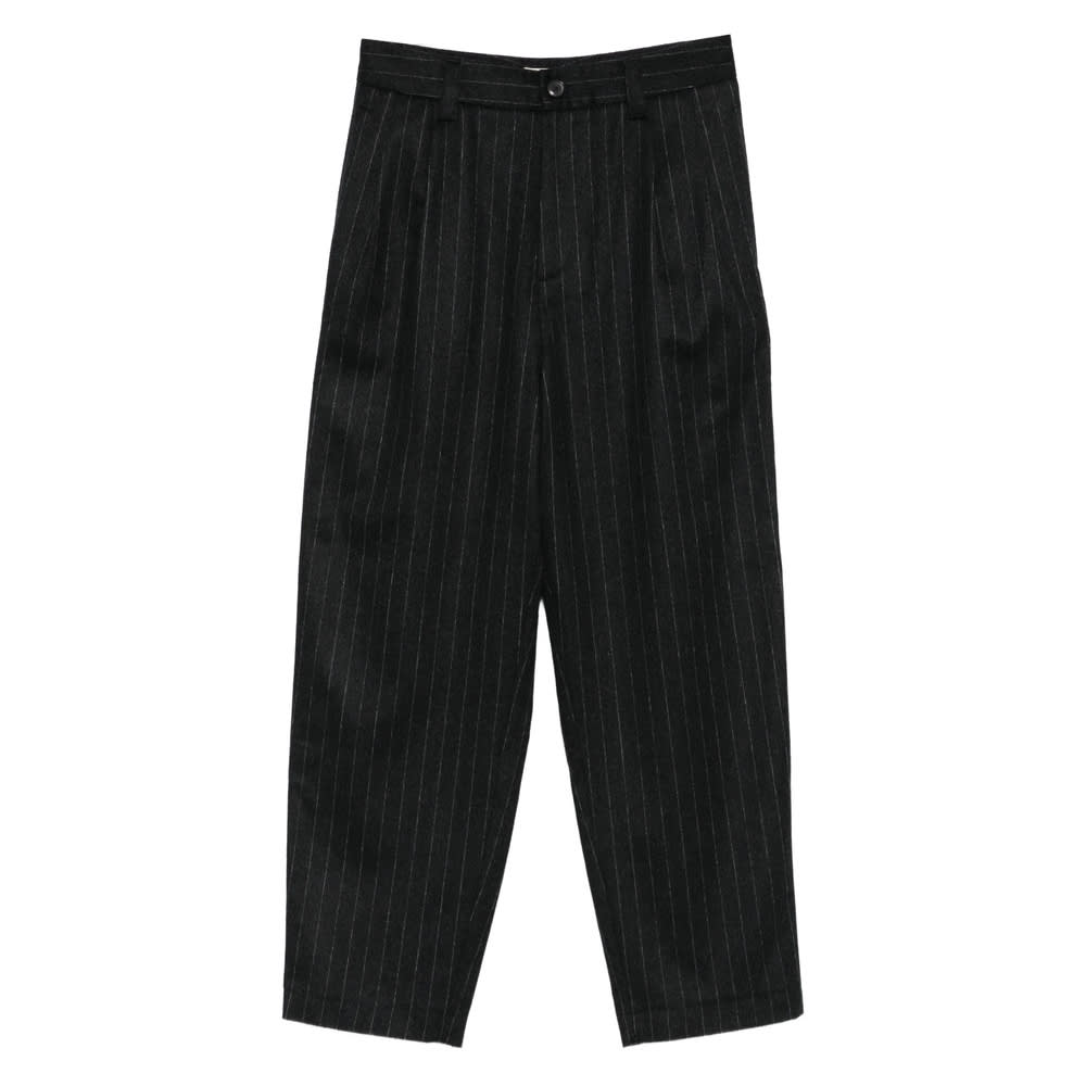 Barena Venezia Pants Gray In Black