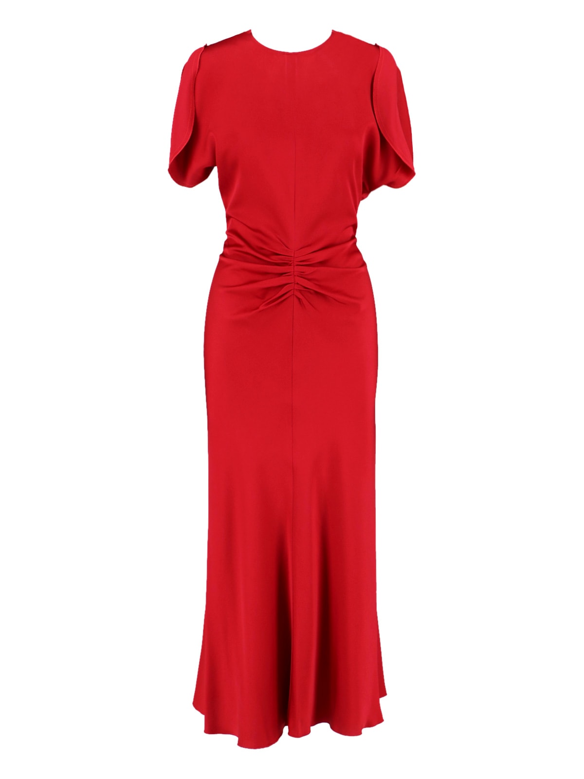 Draped Midi Dress
