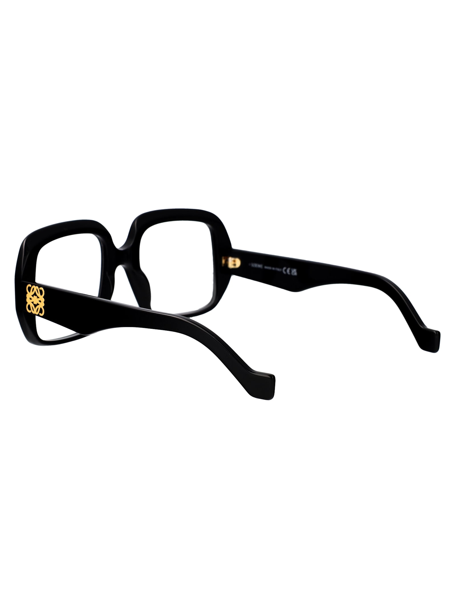 Shop Loewe Anagram Glasses In Black