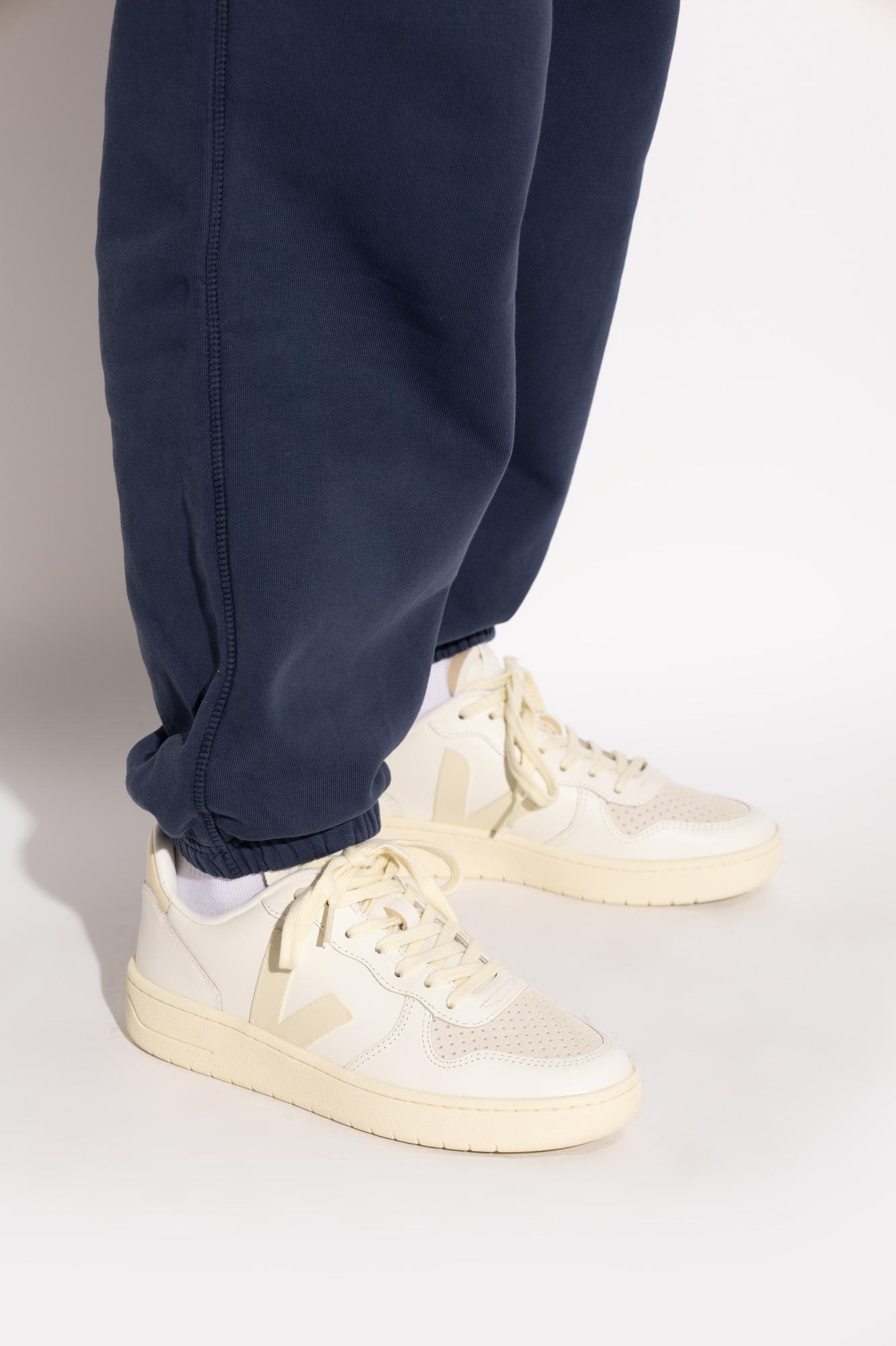 Veja Sports Shoes `v-10 Prime Leather` In White