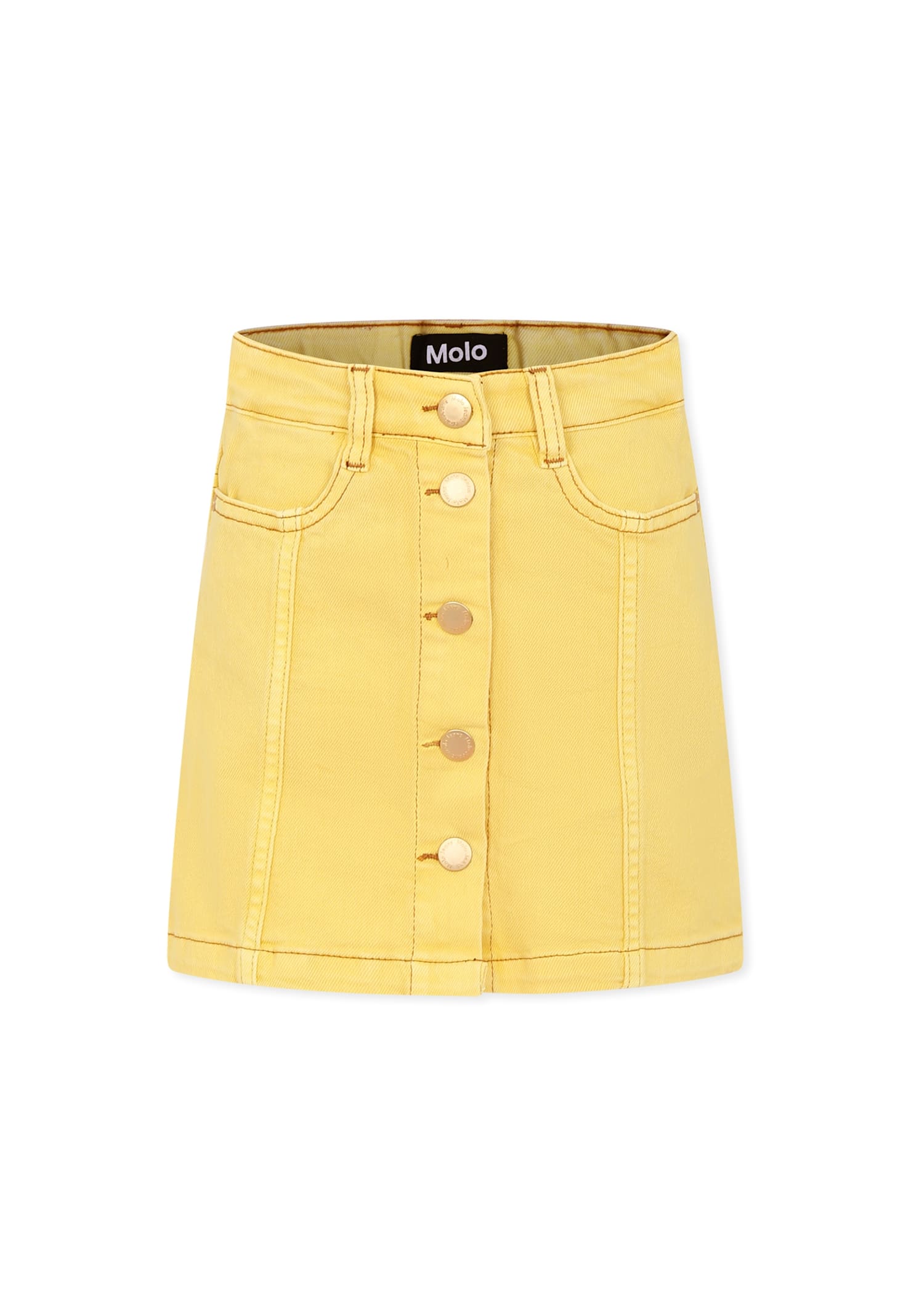 Molo Bera Skirt In Yellow