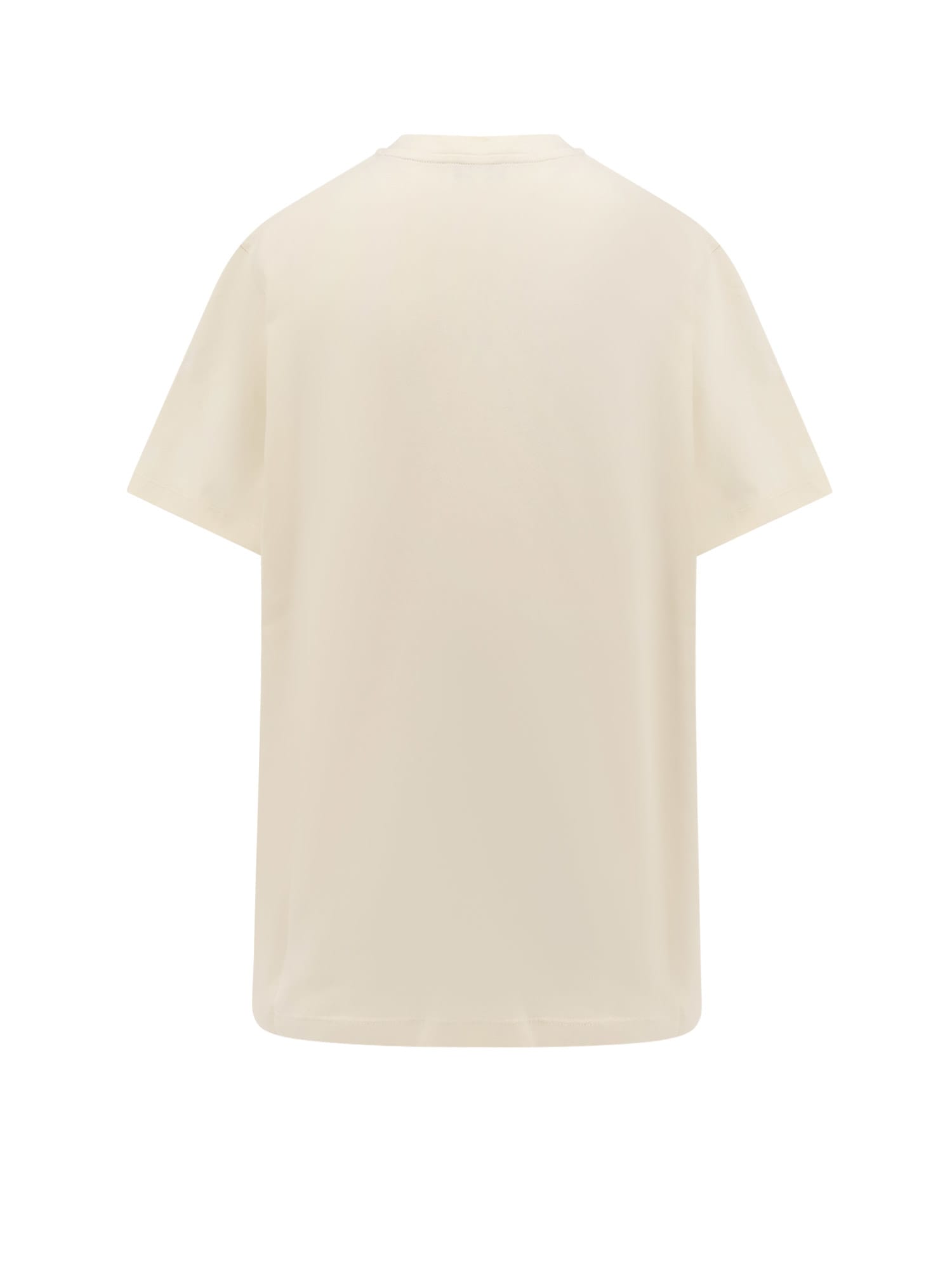 Stella Mccartney Stella Iconics Crewneck T-shirt In Neutral
