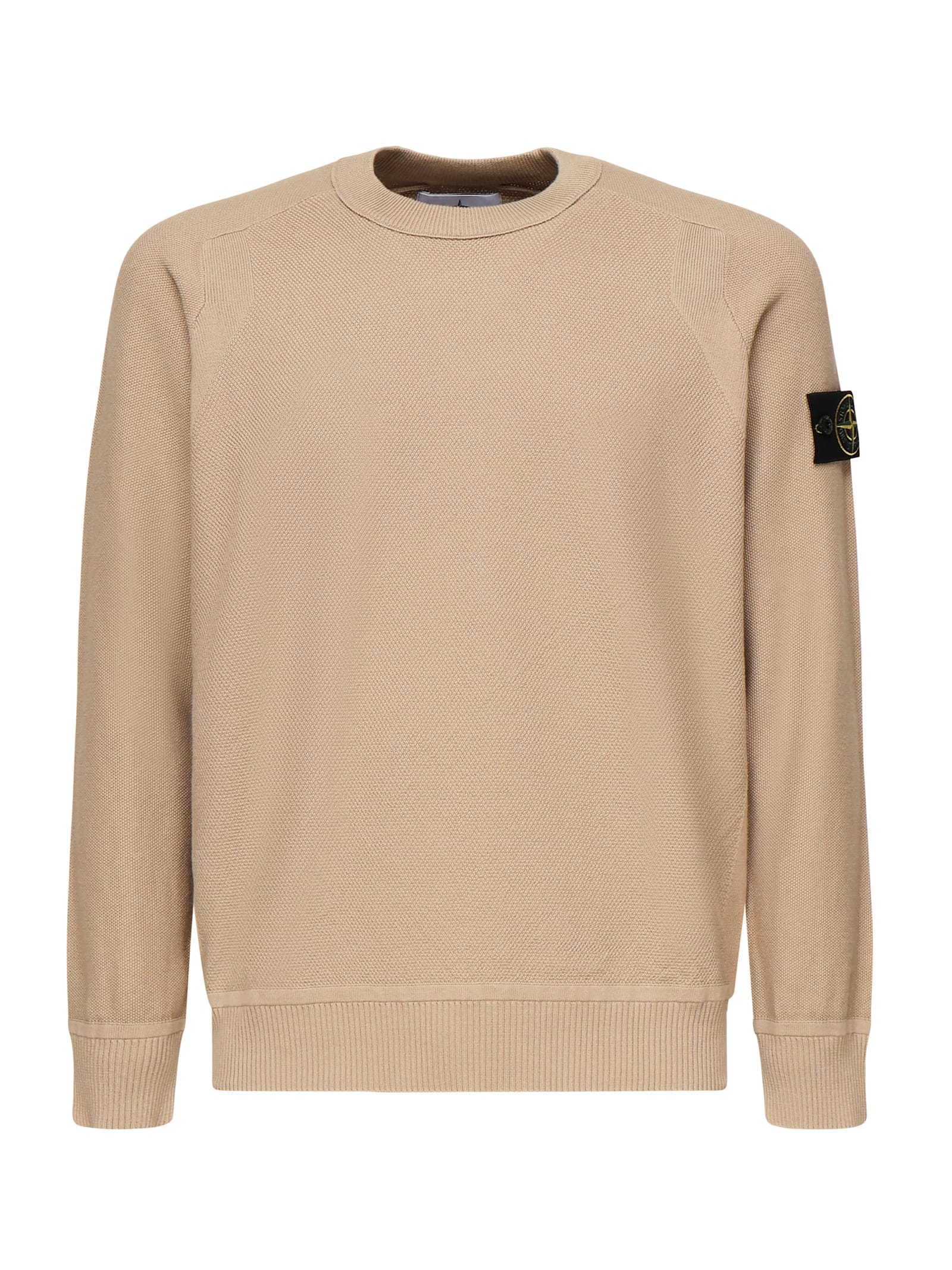 Ribbed Crew Neck Sweater