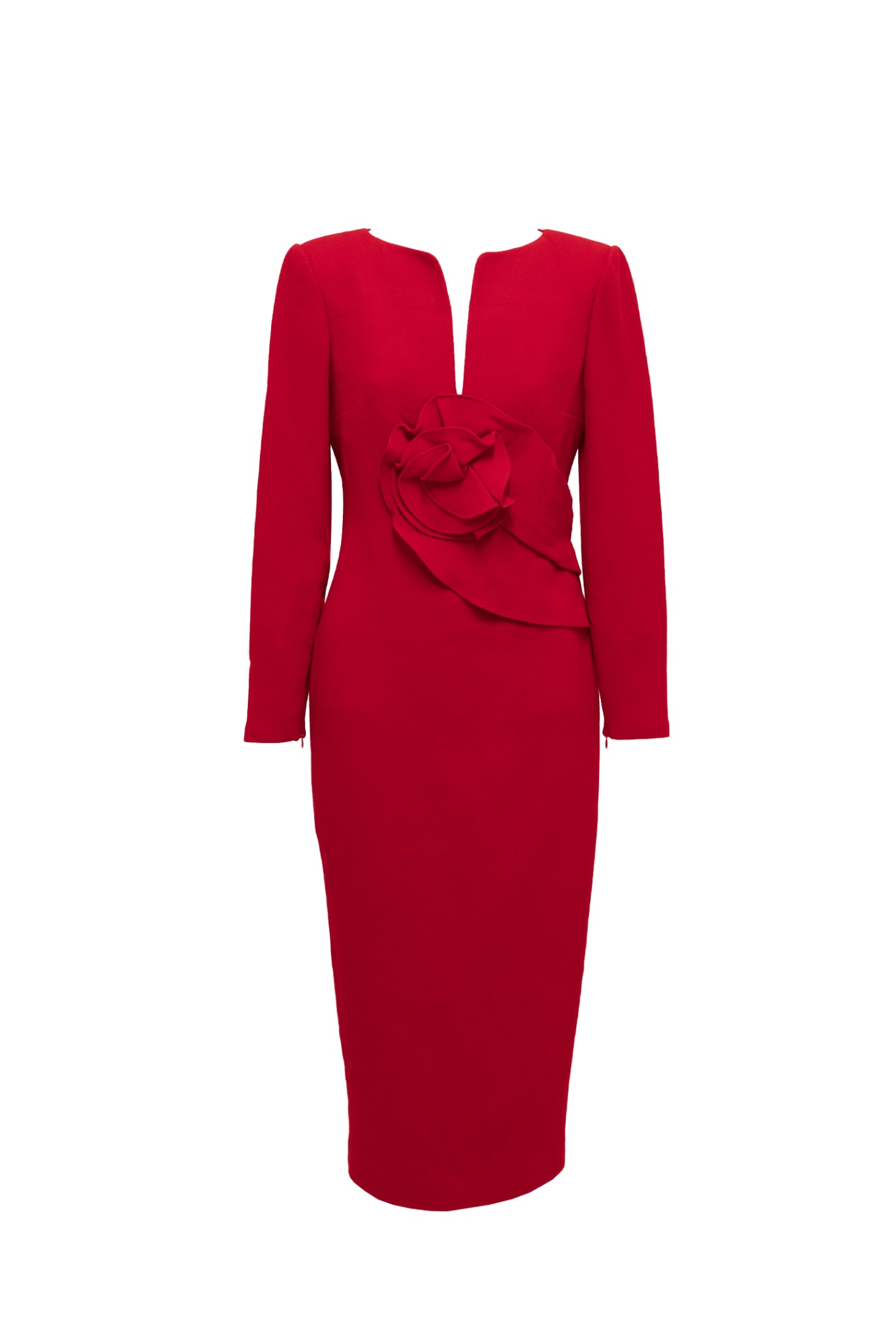 Roland Mouret Dress In Red