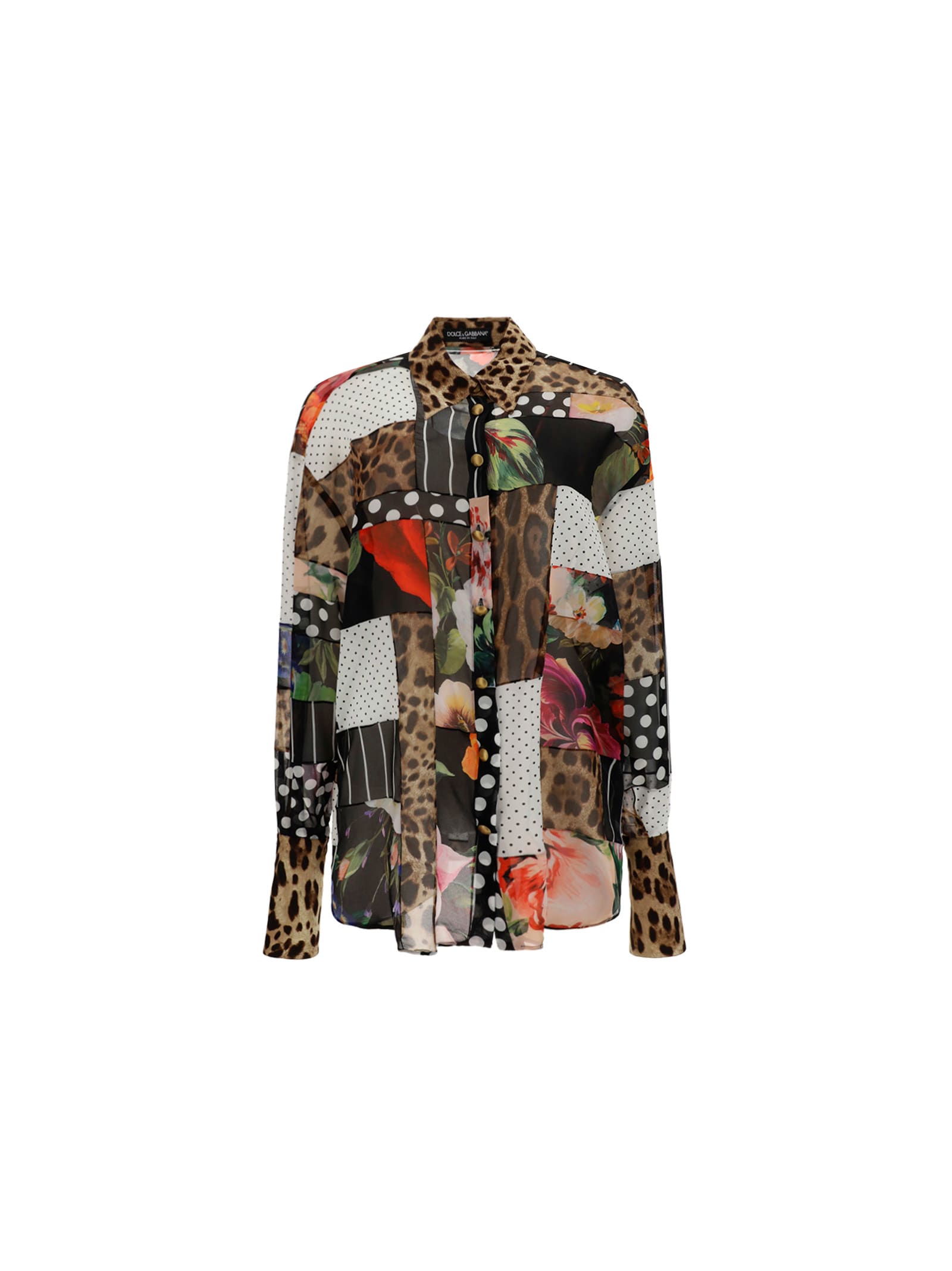 Dolce & Gabbana Shirt In Variante Abbinata