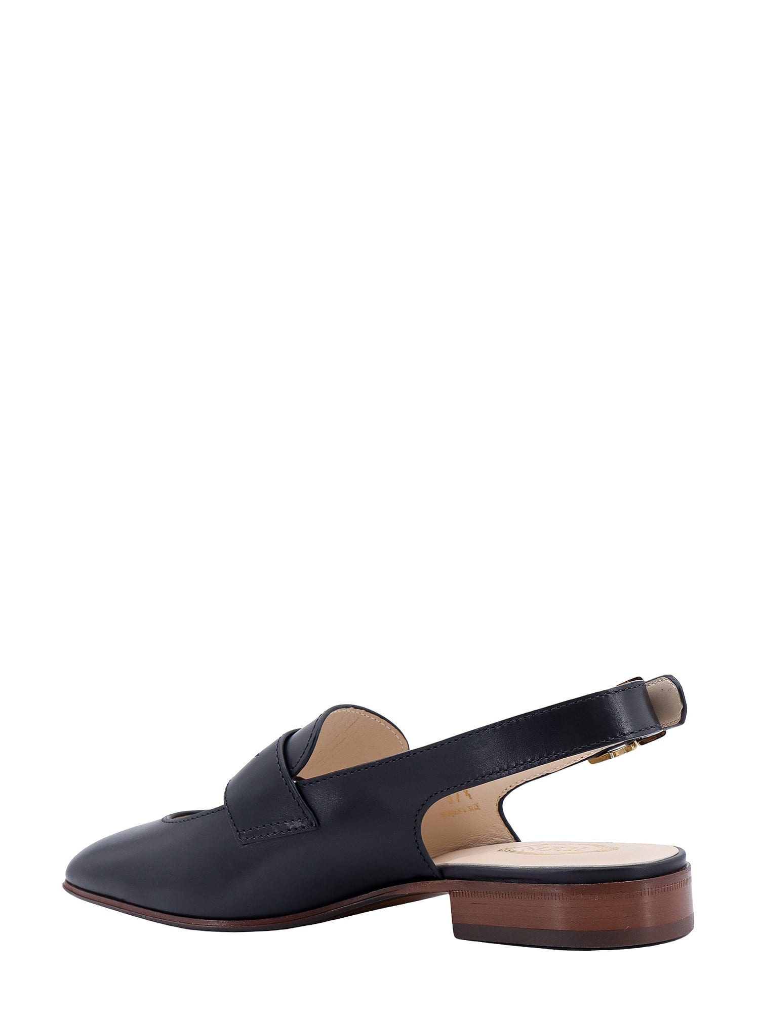 Shop Tod's Loafer In Nero