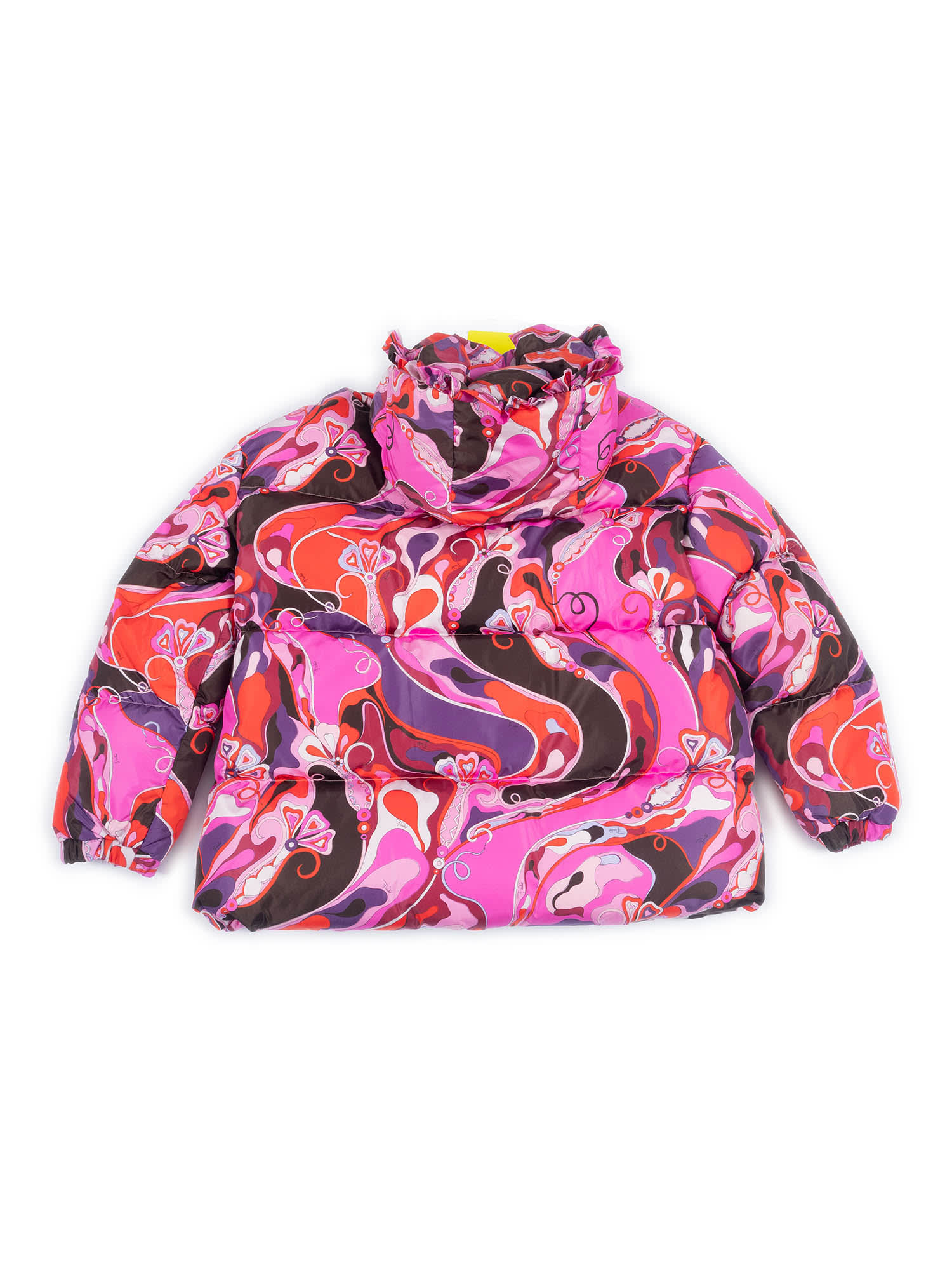 Pucci Down Jacket In Pink