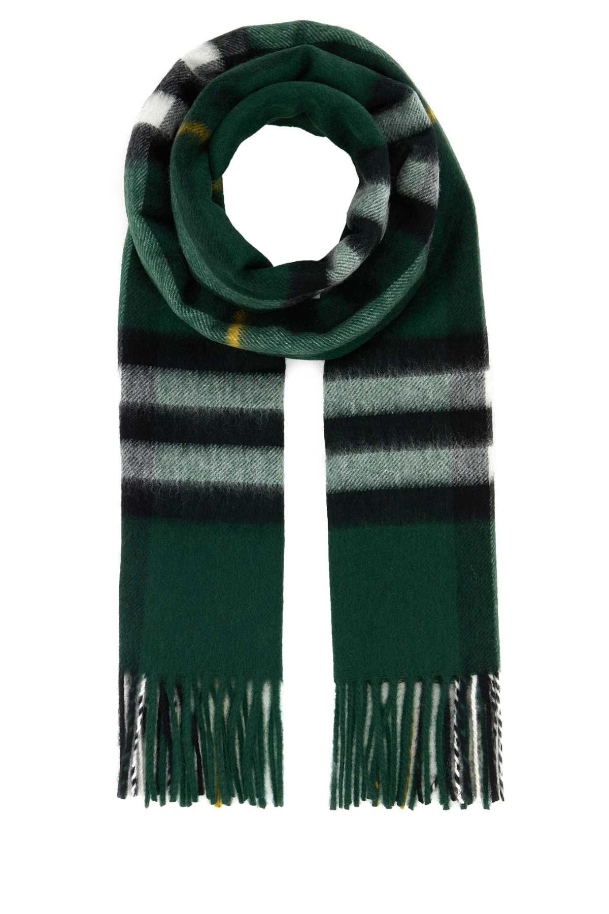 Burberry Embroidered Cashmere Scarf In Multi
