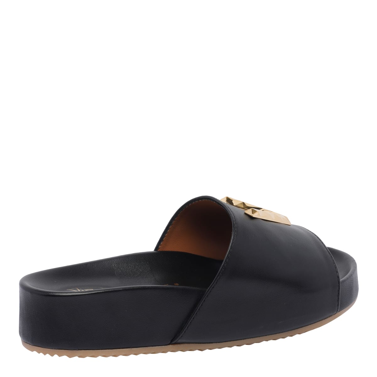 Via Roma 15 Sandals In Black