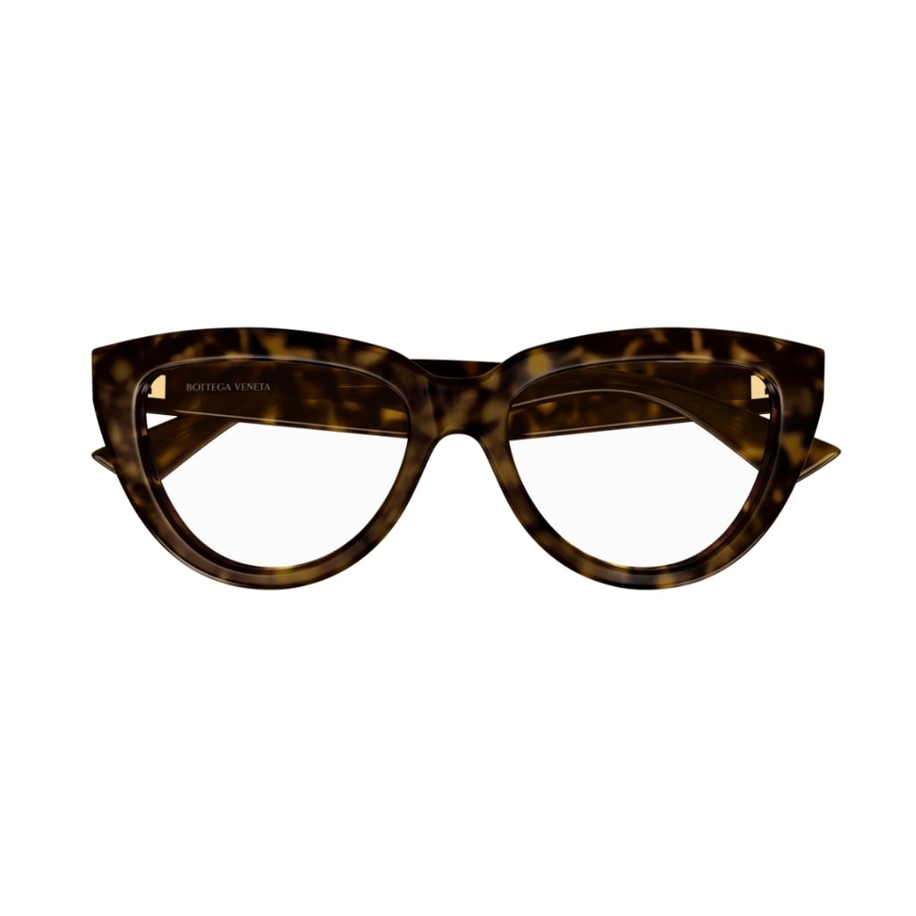 Shop Bottega Veneta Bv1259o 002 Glasses In Tartarugato