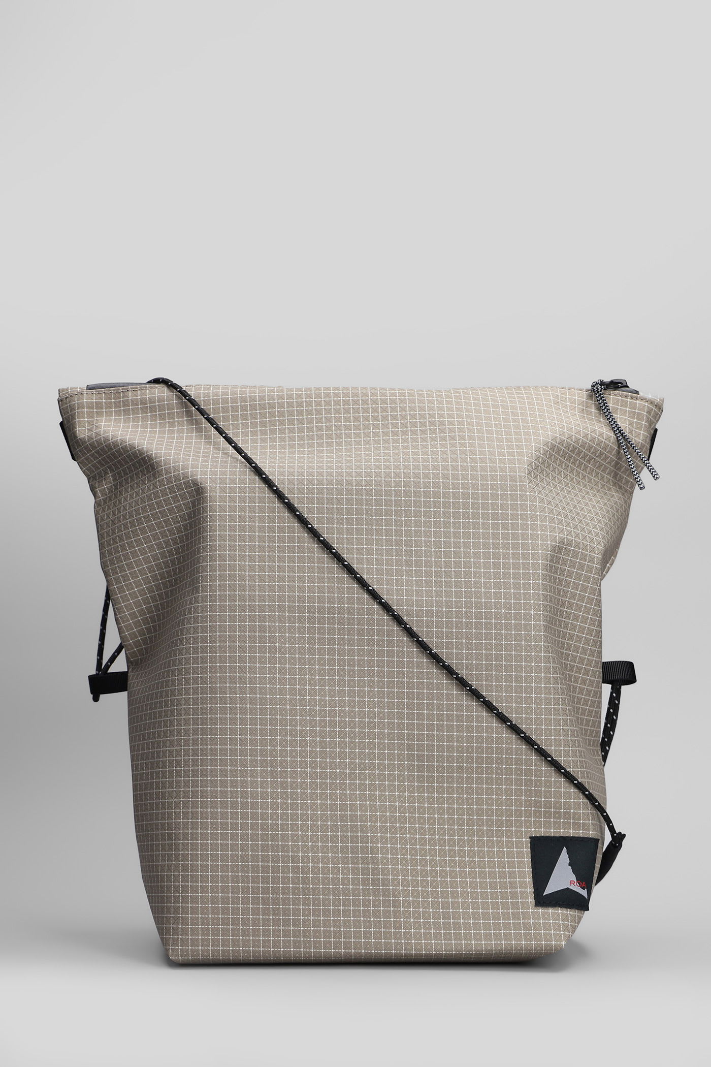 Ripstop Drybag Waist Bag In Beige Polyamide