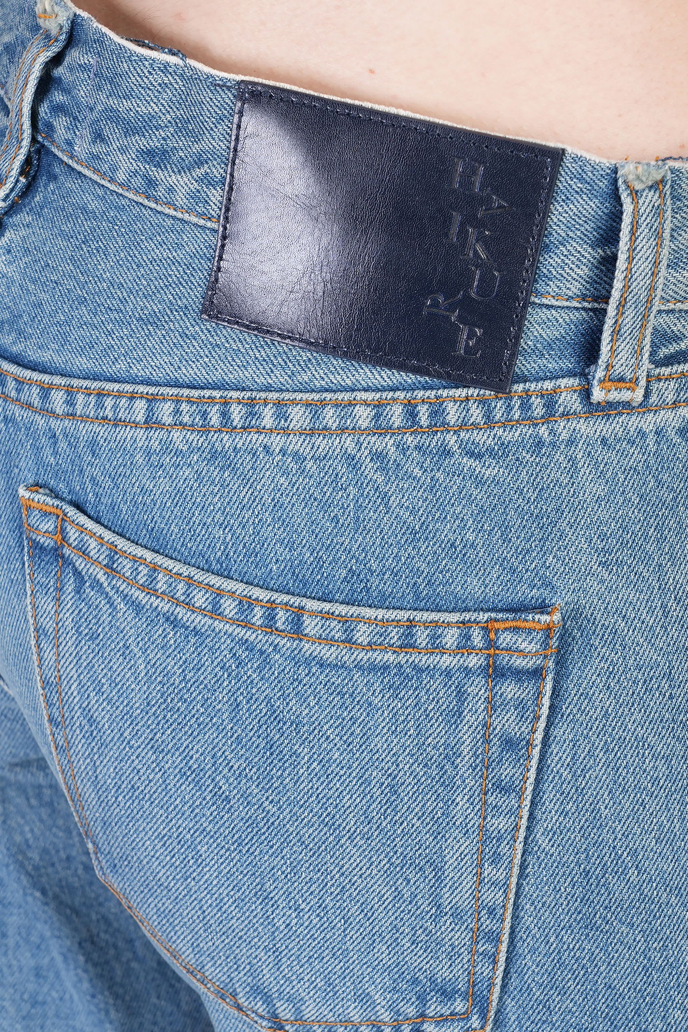 HAIKURE CARLY JEANS IN BLUE COTTON 