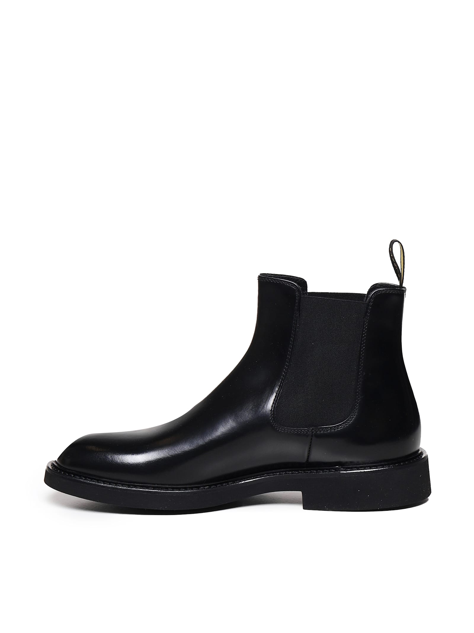 Shop Doucal's Chelsea Boot (gm) In Black