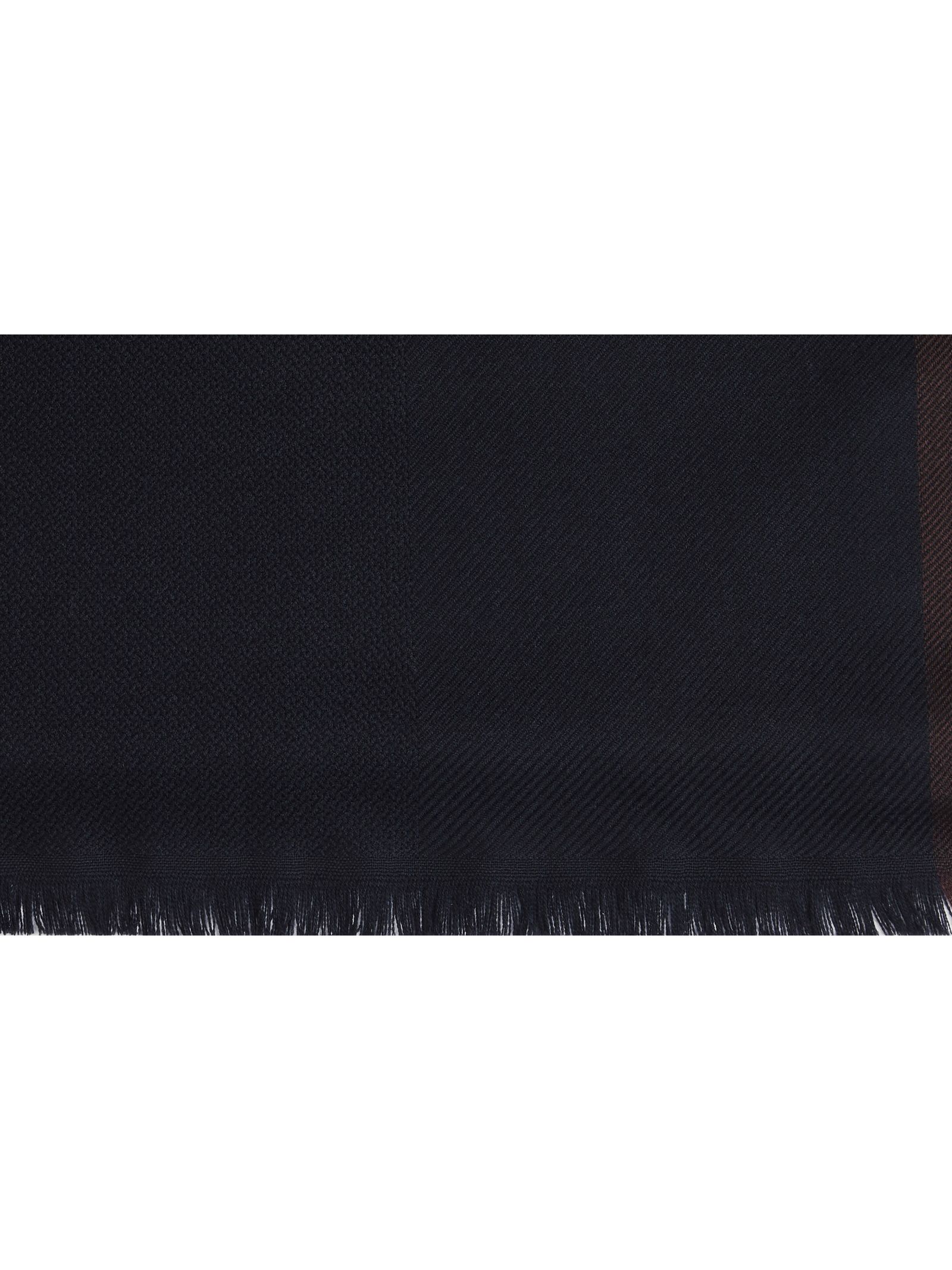 Shop Fay Scarf In Blue Pure Wool In (bianco)(nudo)