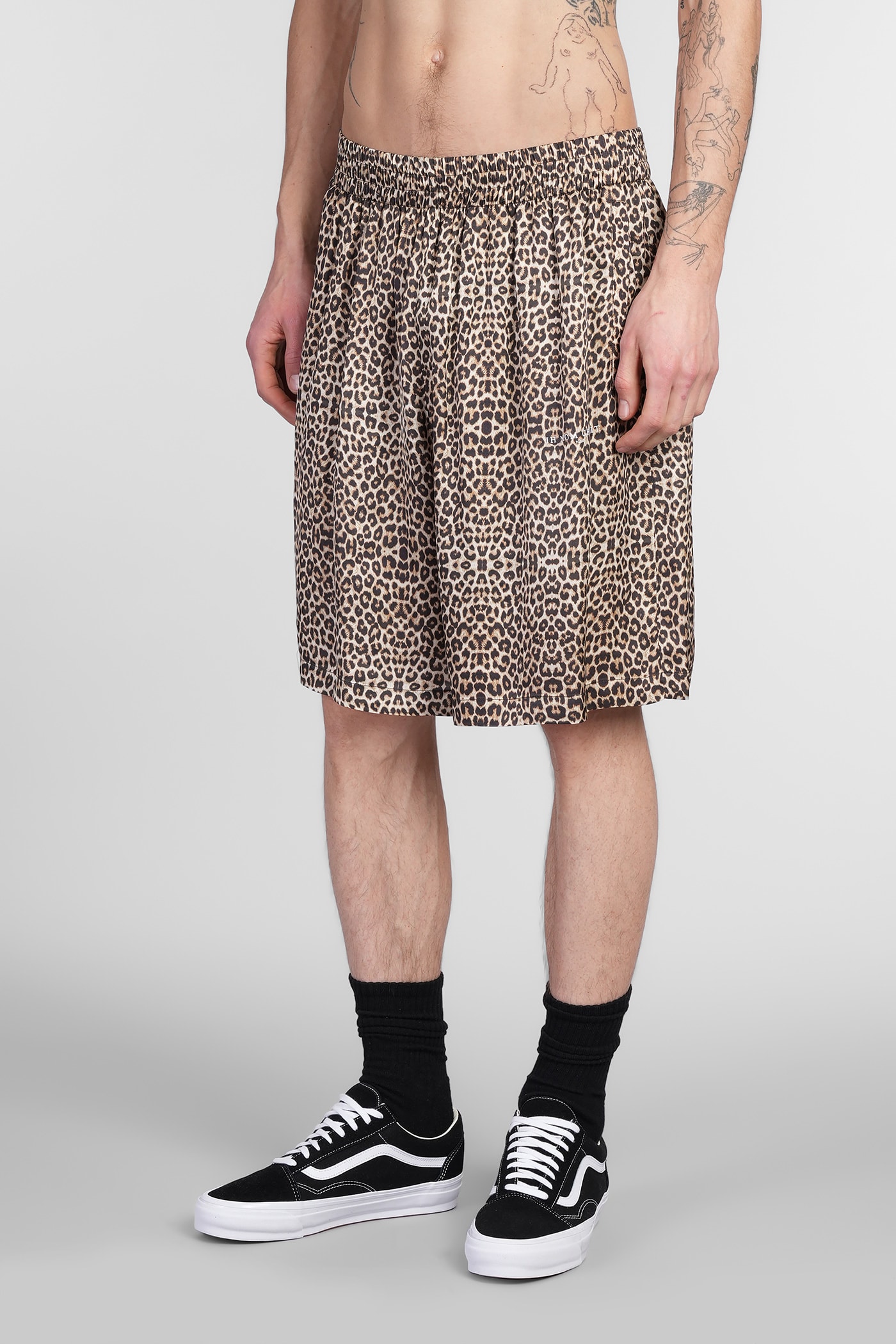 Ih Nom Uh Nit Shorts In Animalier Viscose In Animalier