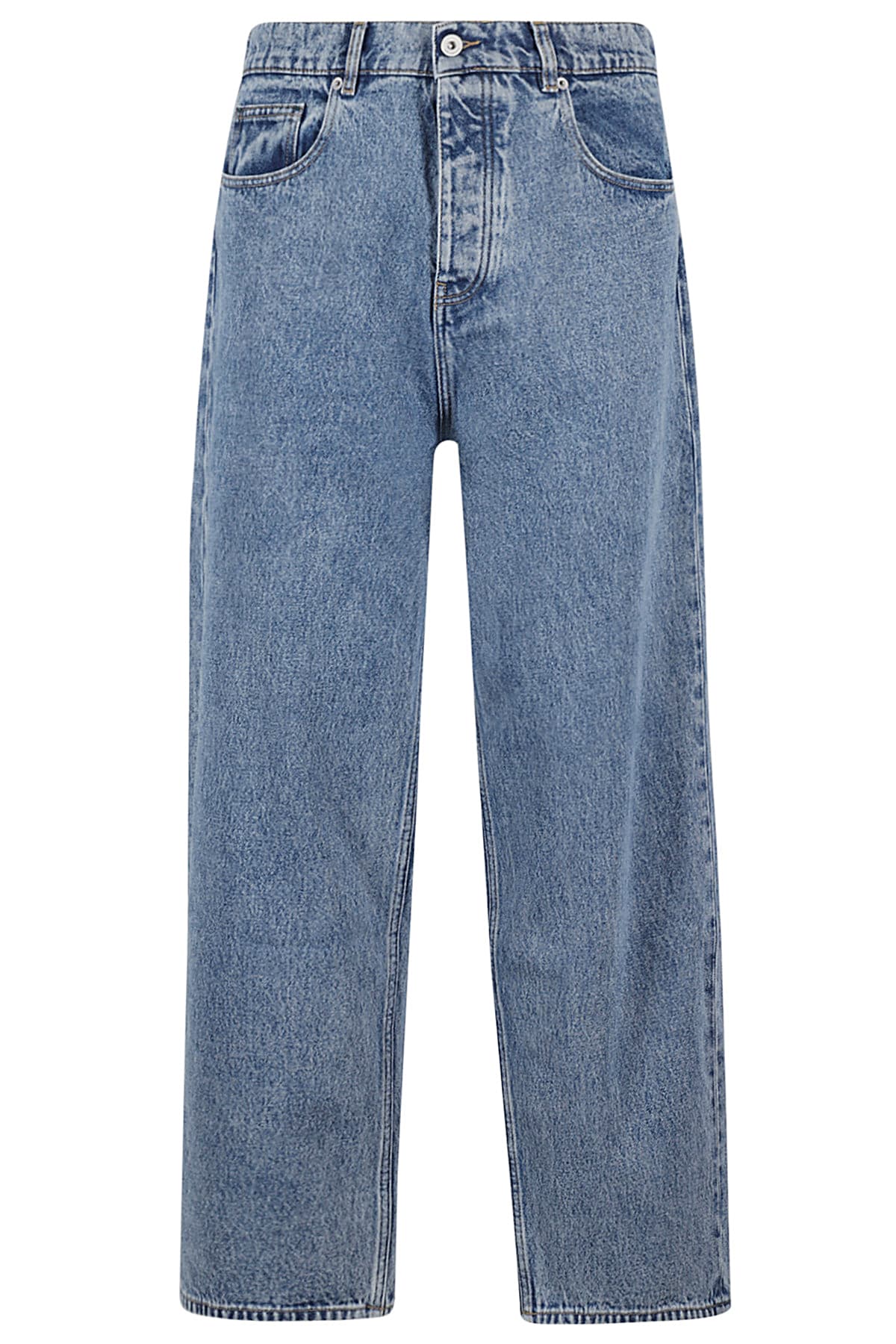 Shop Drôle De Monsieur Le Jean Baggy In Be Blue