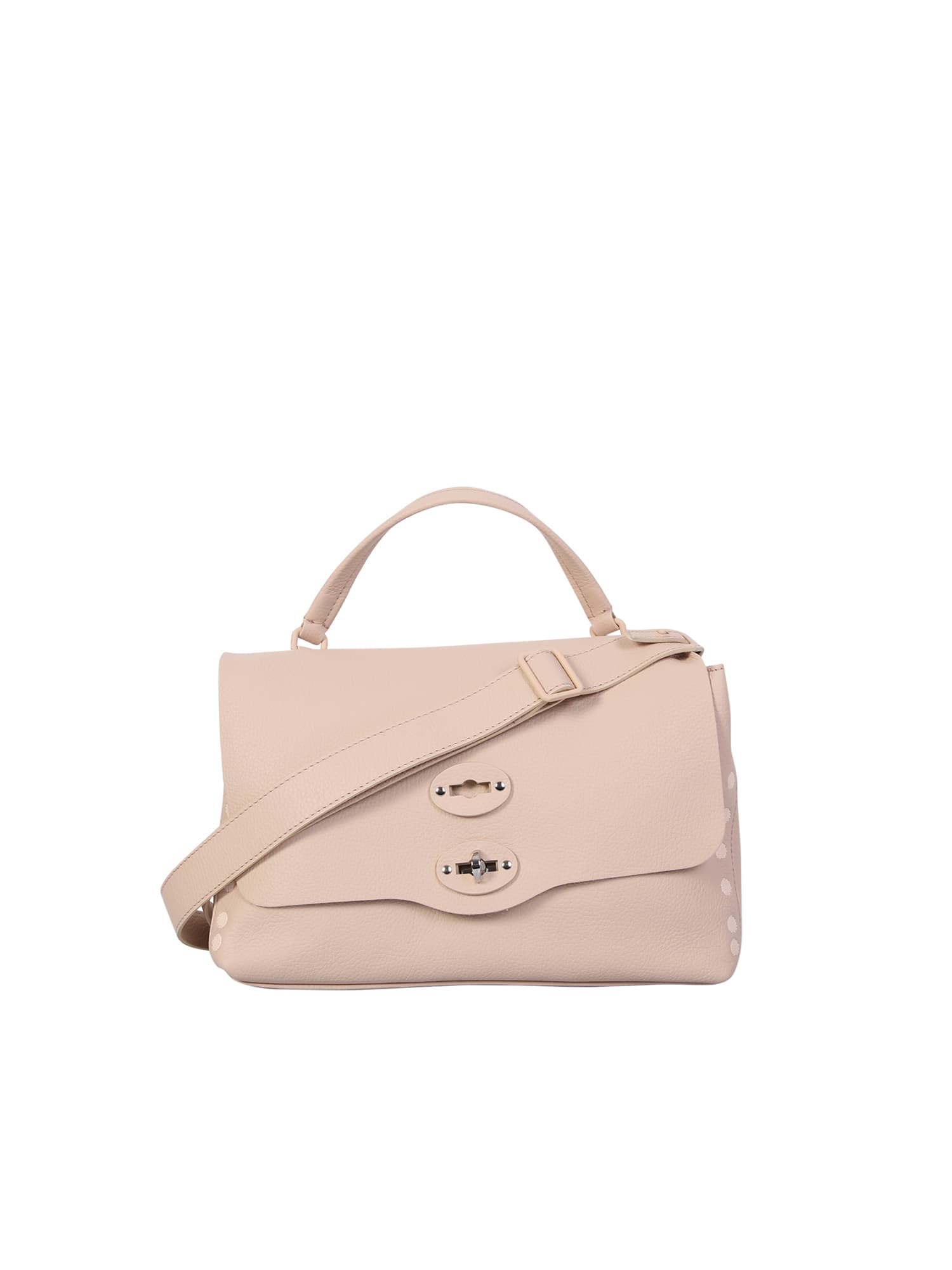 Shop Zanellato Postina Pura Luxethic 2.1 S Powder Pink Bag