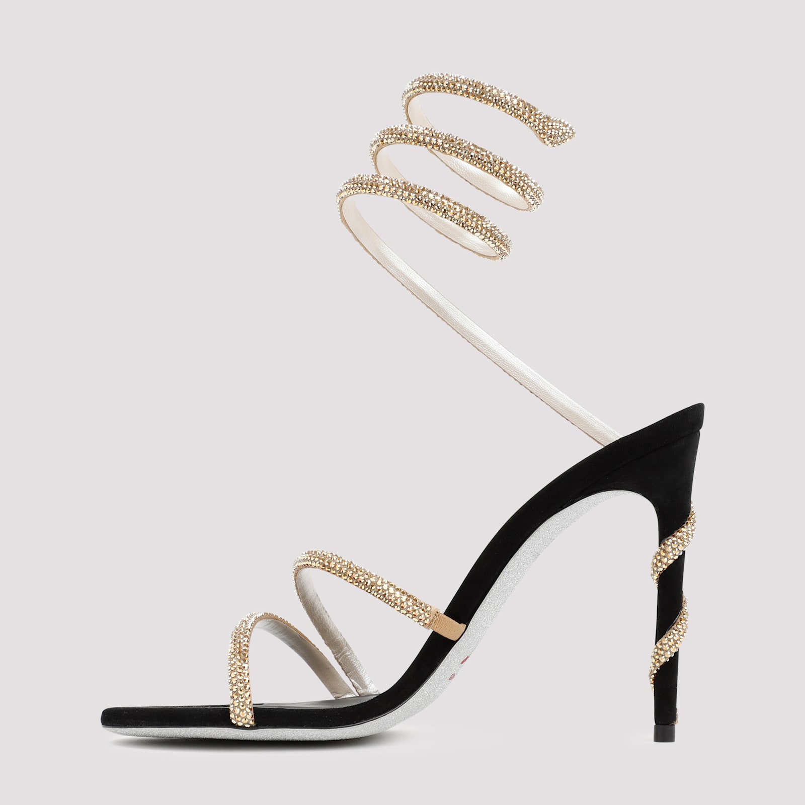 René Caovilla Renè Caovilla Golden Margot Spiral Sandals