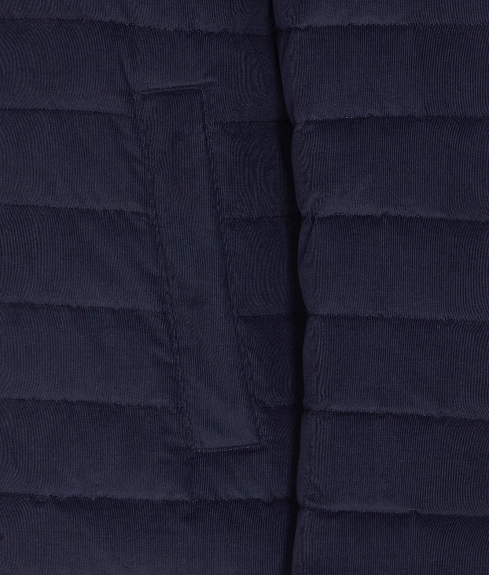 Herno Hooded Quilted Down Jacket In Blue