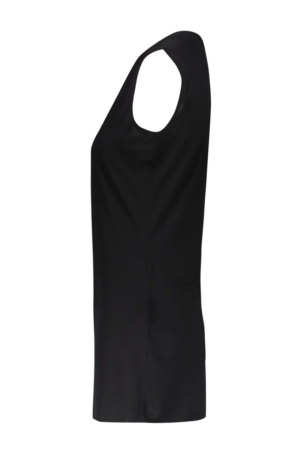 Shop Sapio Jersey Sleveless Top In Black