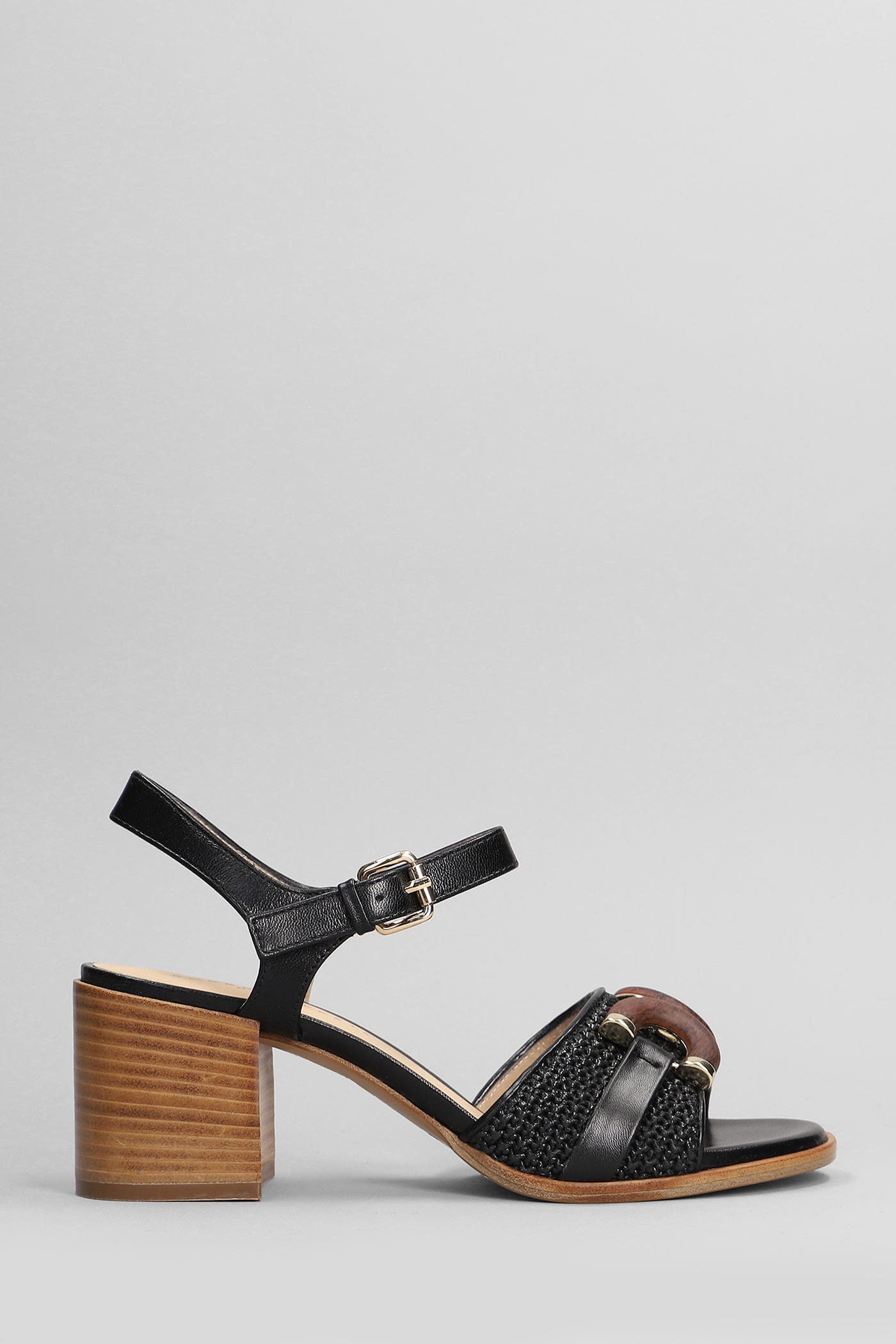 Alice Sandals In Black Leather